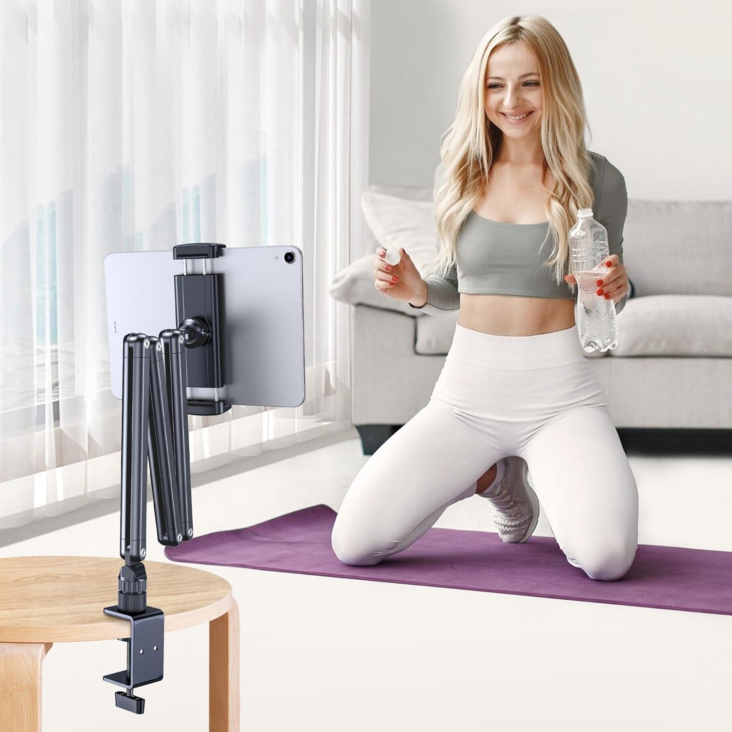 Soporte de Mesa para Tablet TYFan, Brazo Extensible 360°