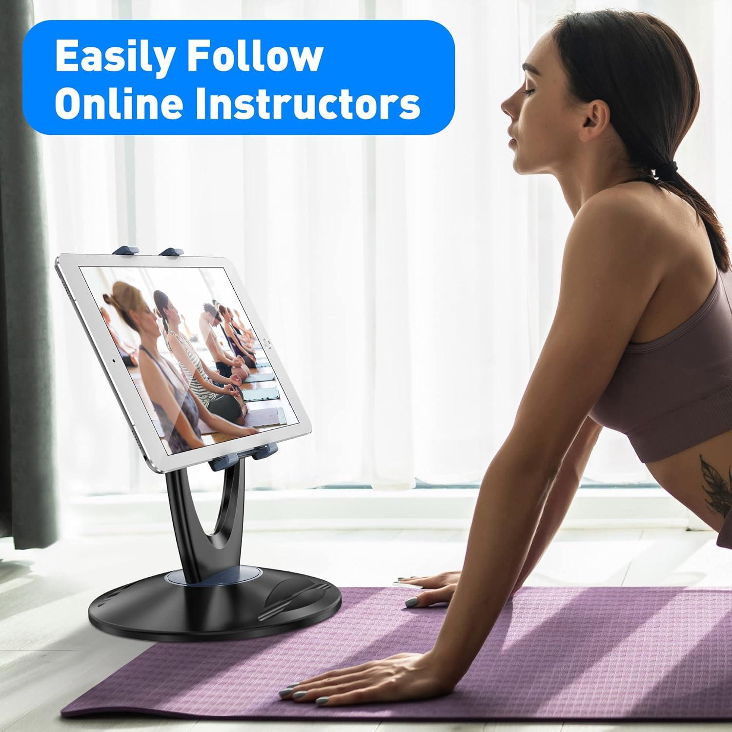 Soporte Ajustable para Tablet DeskLogics TS-8B - 6 a 13 pulgadas - Negro