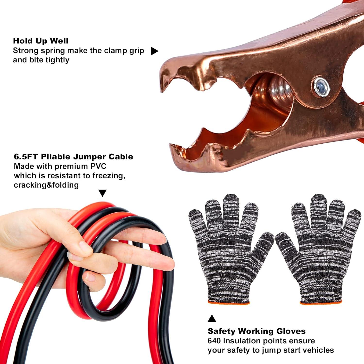 Kit de Emergencia en Carretera AUTODECO 72 Piezas con Primeros Auxilios
