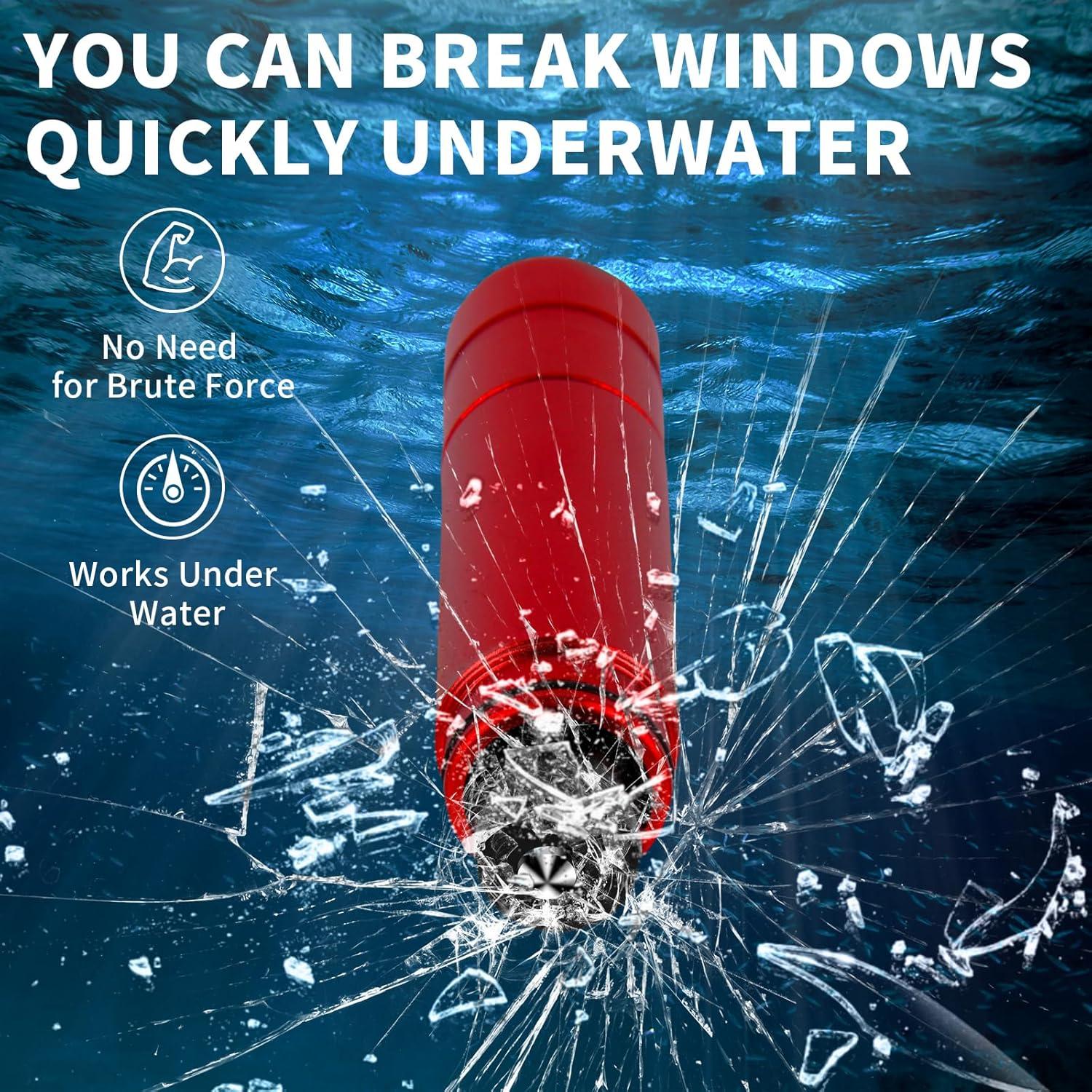 Juego de 2 Rompedor de Ventanas y Cortador de Cinturones FRONTLINE