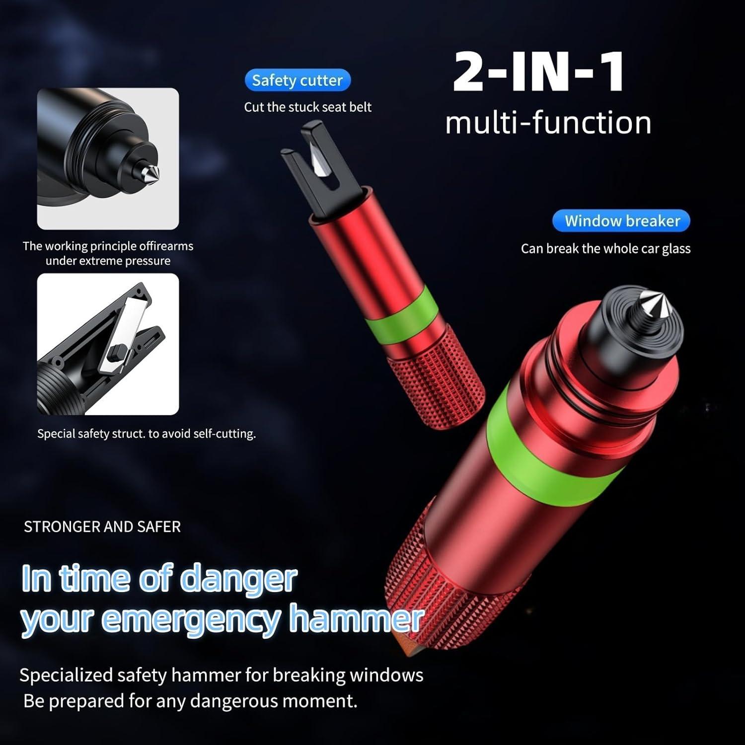 Rompeventanas y cortador de cinturón Seoulish AEL2502 2 en 1