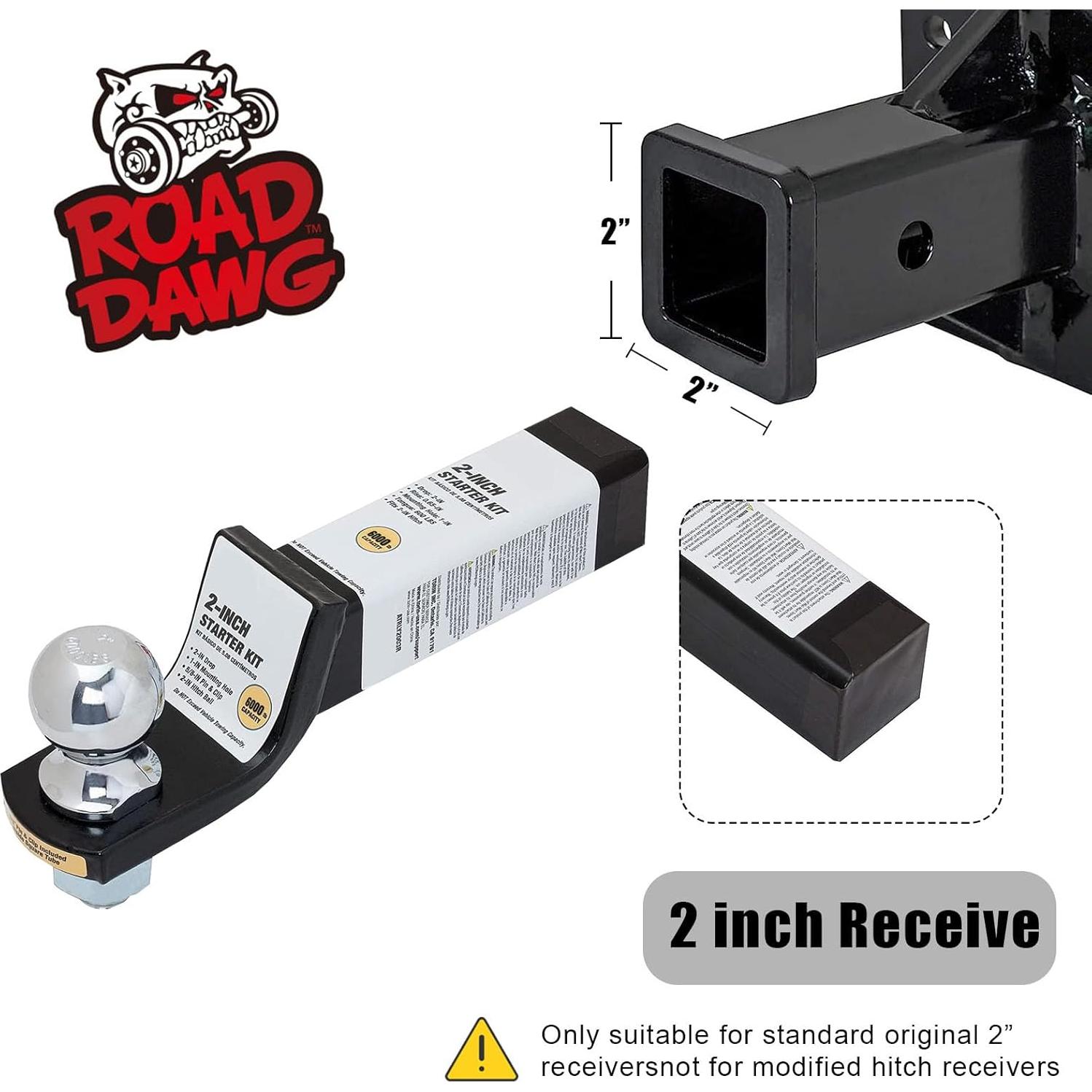 Soporte de Enganche de Remolque Road Dawg ATRLY2003D 2721 kg