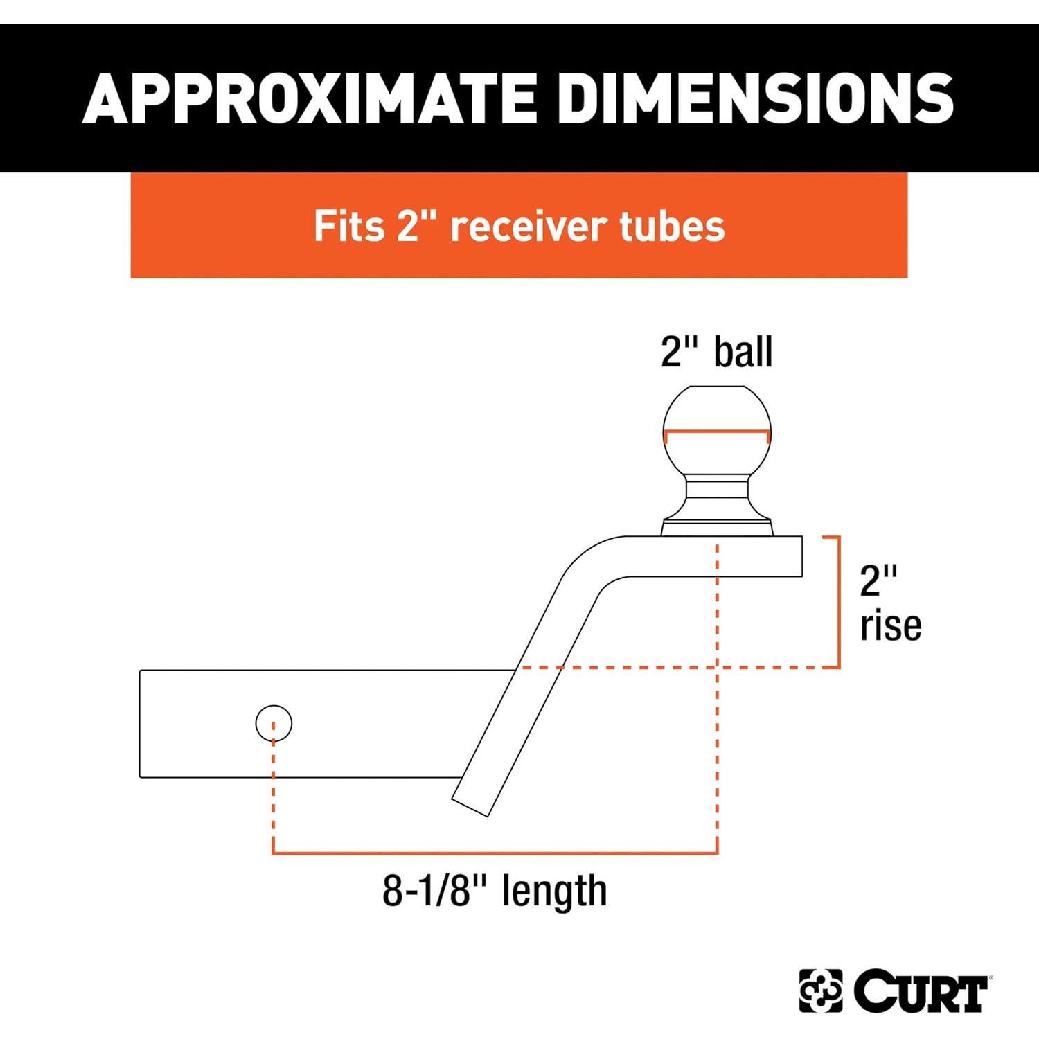 Montaje de Enganche de Remolque CURT 45155 con Bola 5 cm