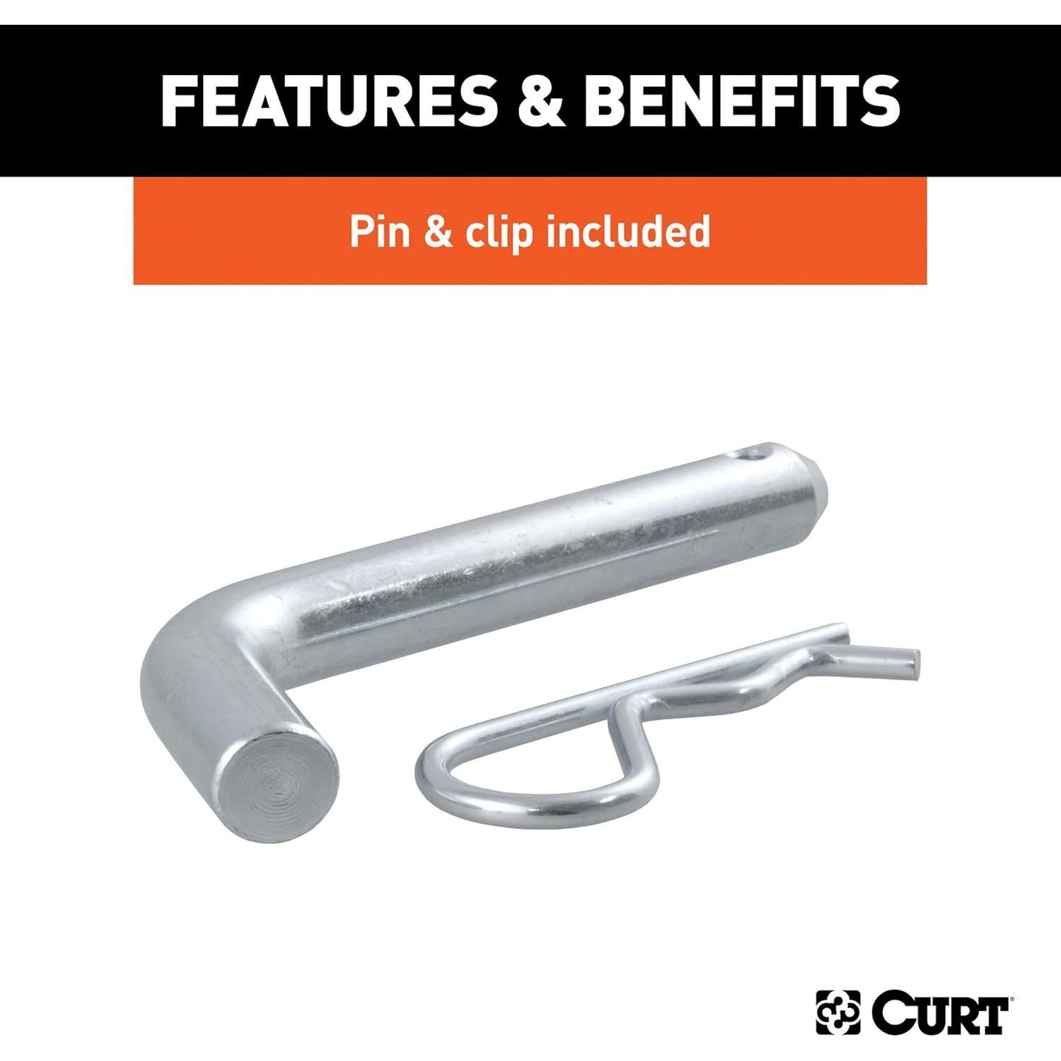 Montaje de Enganche de Remolque CURT 45155 con Bola 5 cm