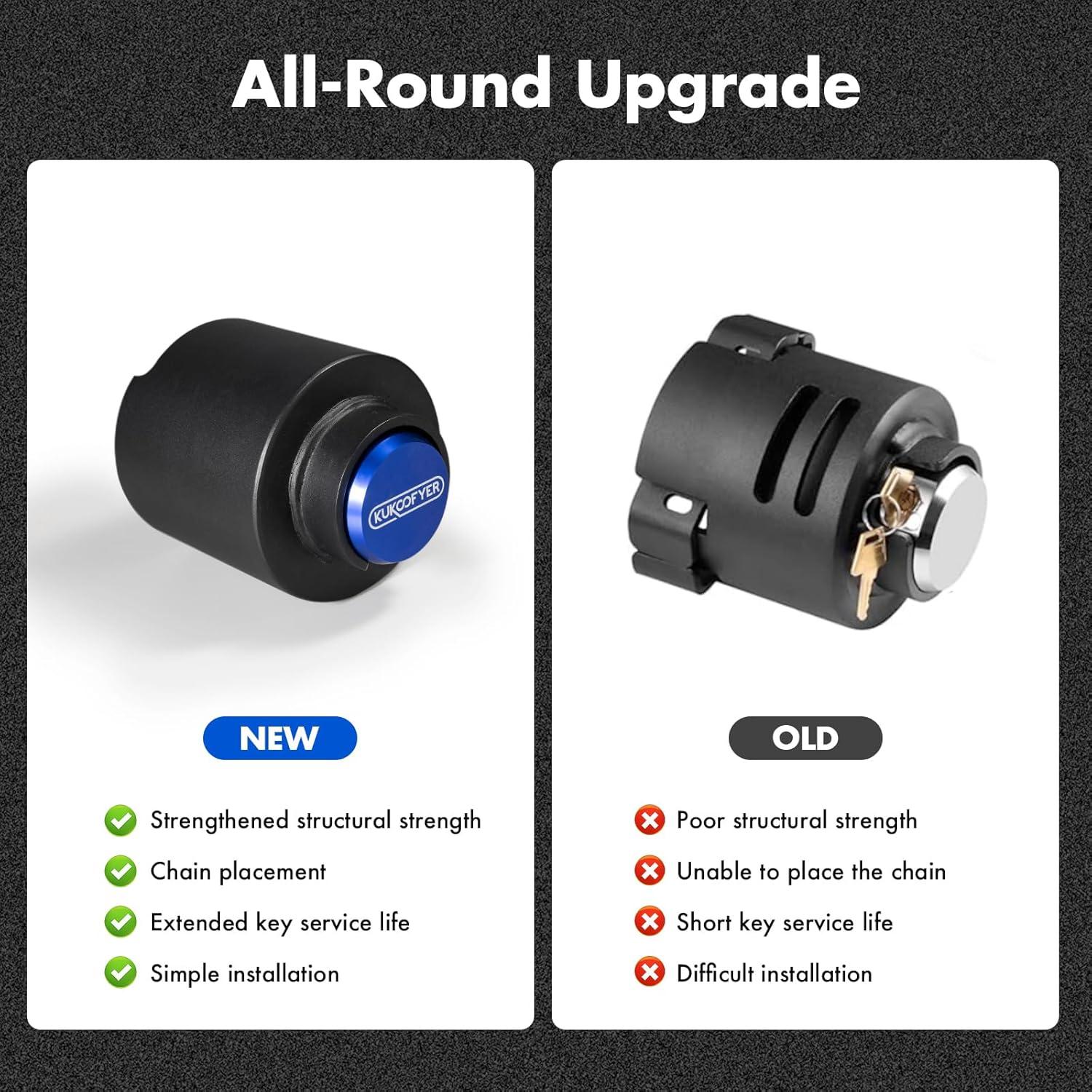 Candado de Remolque Kukoofyer TCS-1 Acero Alta Resistencia