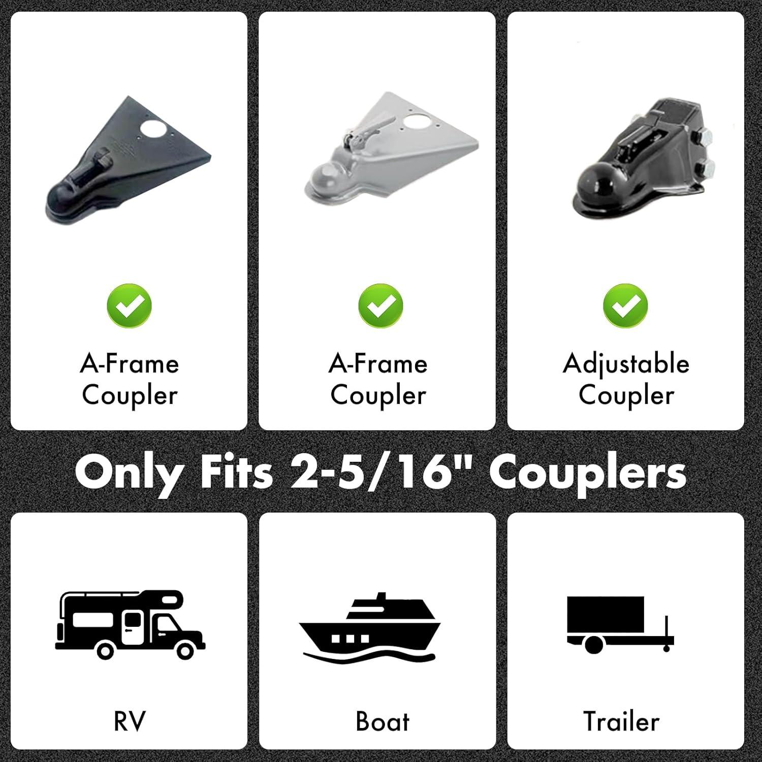 Candado de Remolque Kukoofyer TCS-1 Acero Alta Resistencia