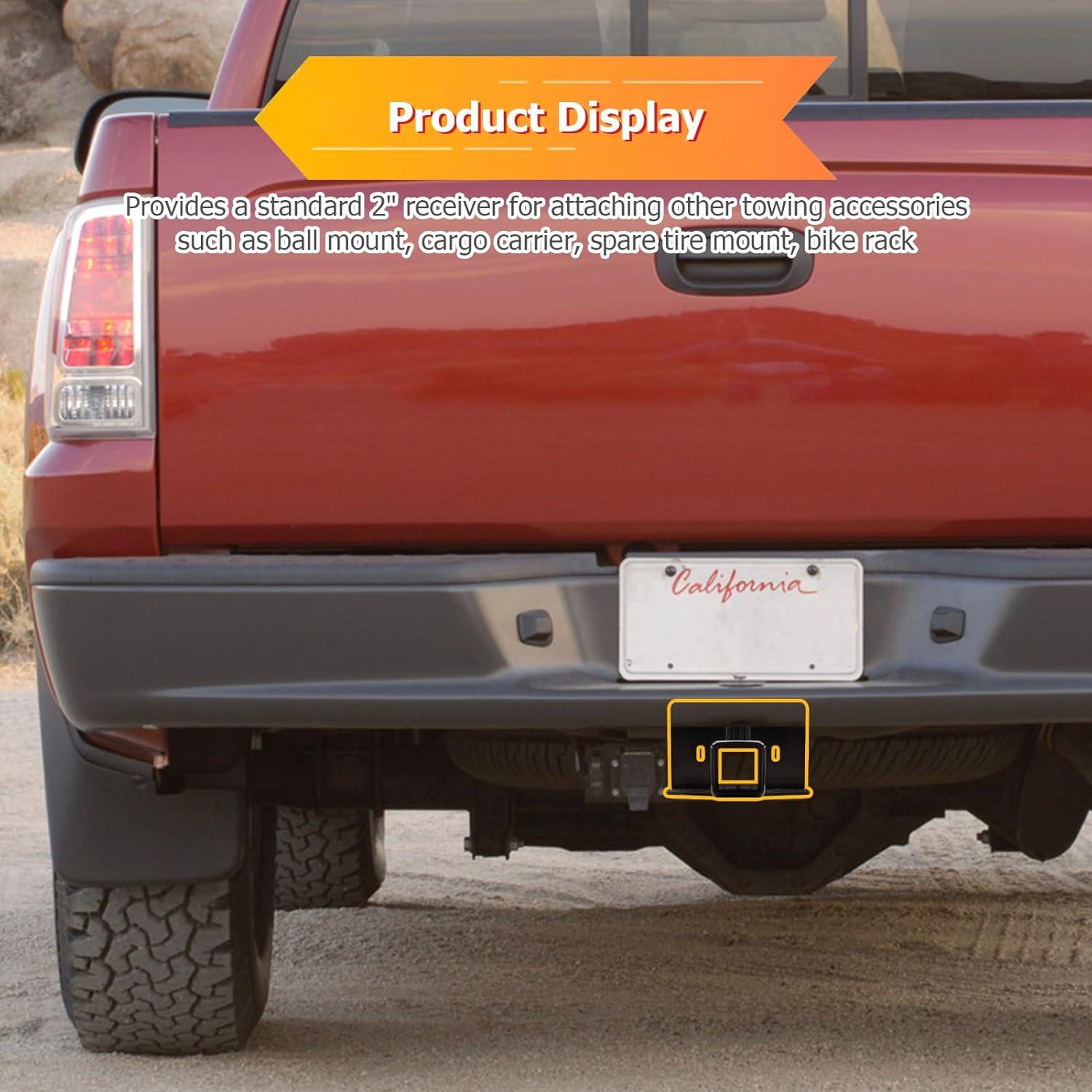 Enganche Trasero Clase 3 WeiSen 2" para Dodge Dakota 2005-2010 y Mitsubishi Raider 2006-2009