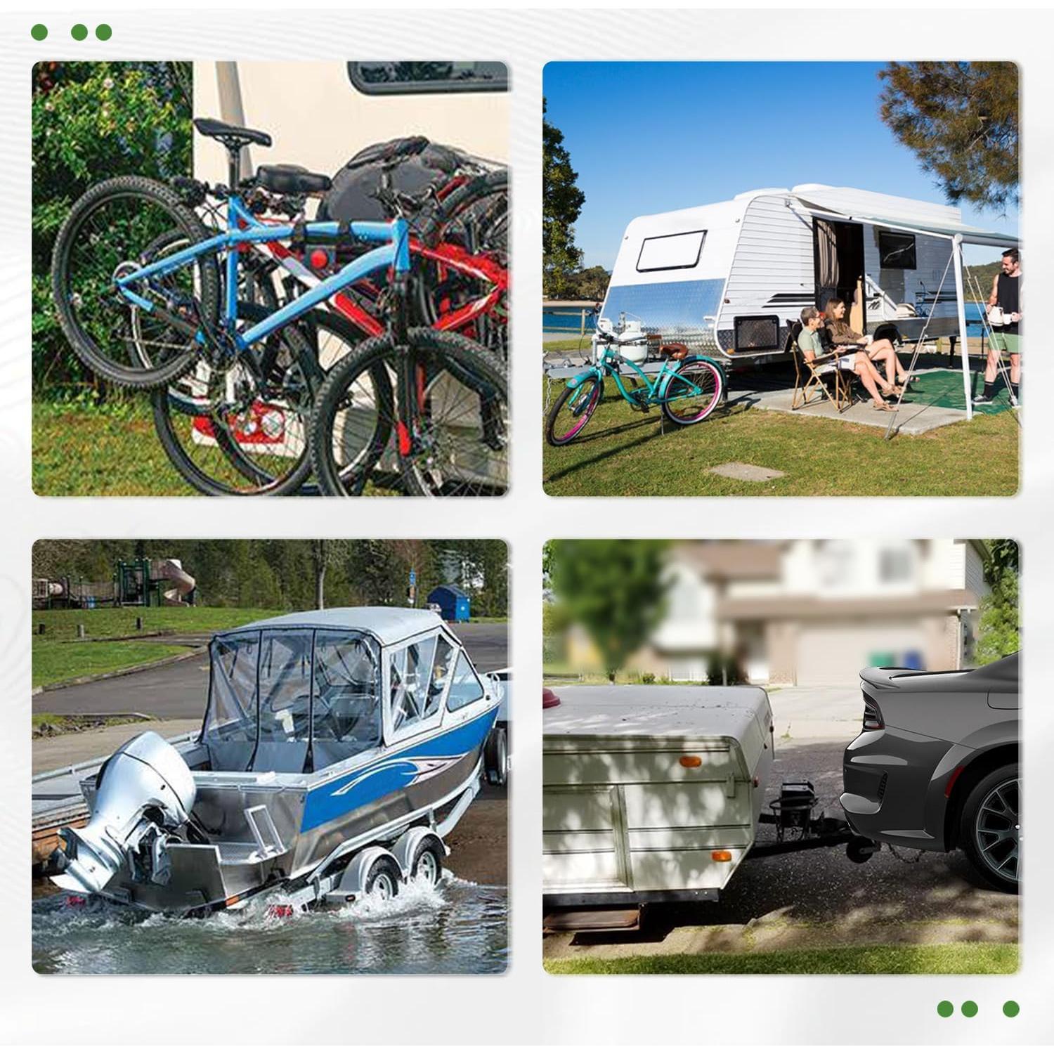 Receptor de Enganche de Remolque PARTREE para Dodge Charger 2006-2020, 3175 kg