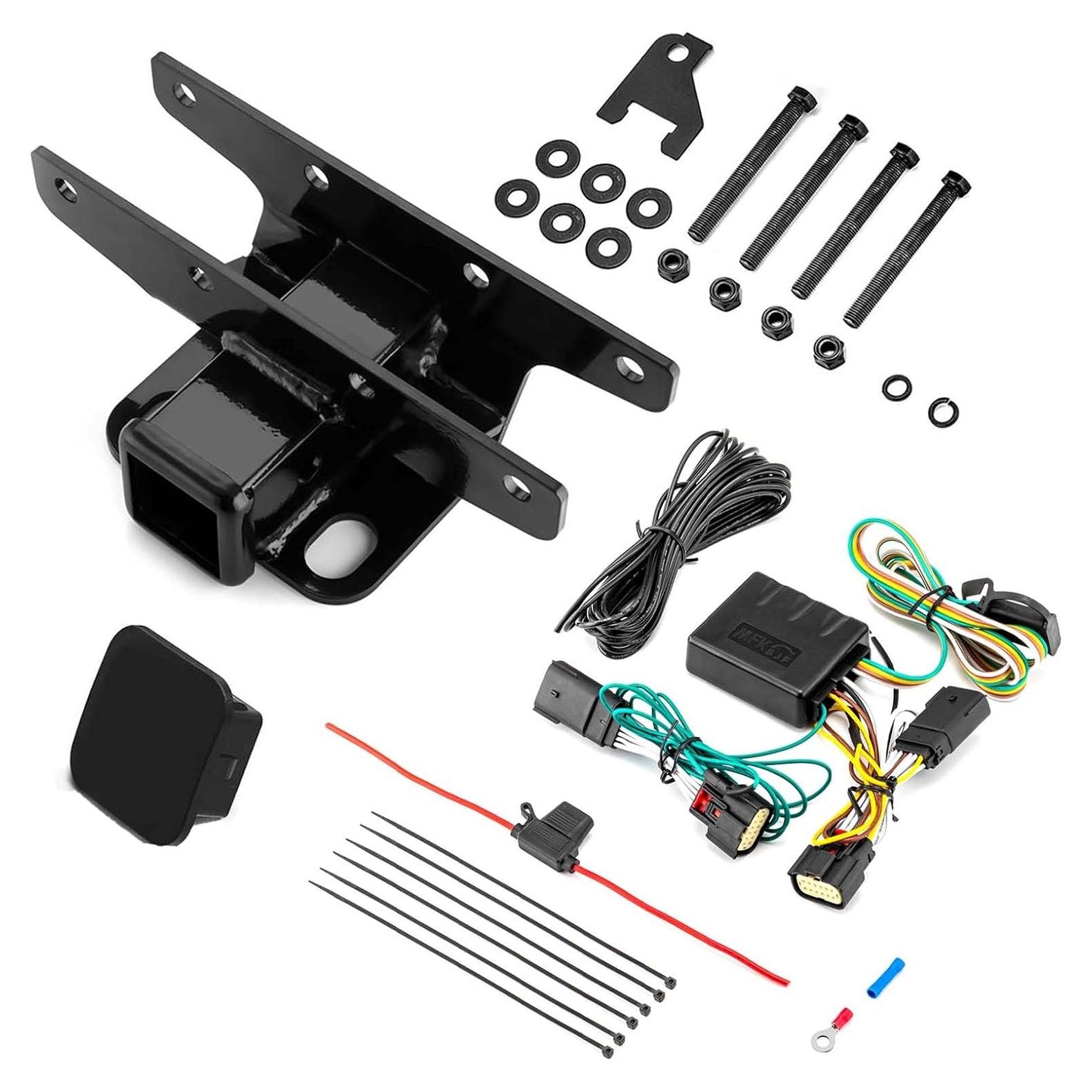 Enganche de Remolque Trasero WeiSen 2" Clase 3 para Jeep Wrangler JL/JLU 2018-2025