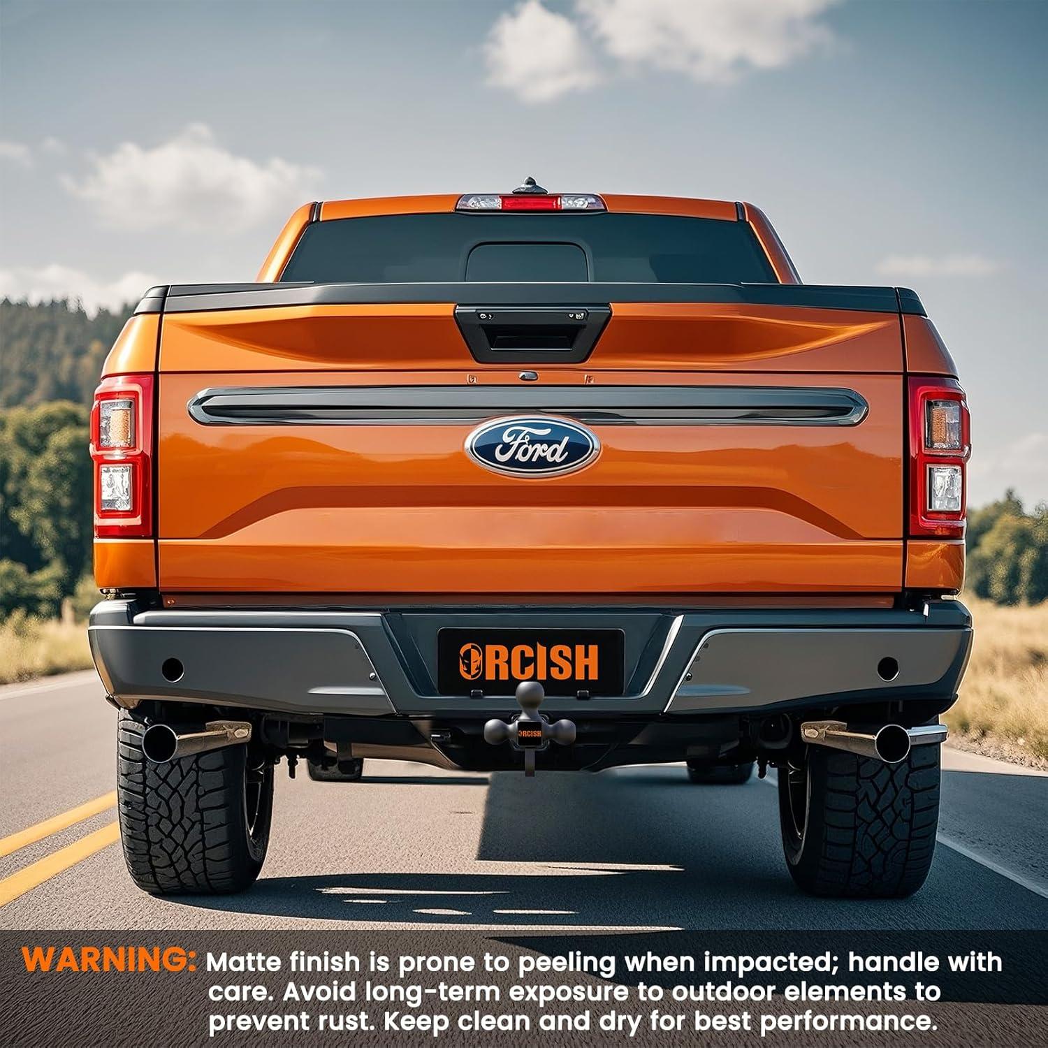 Enganche de Remolque Giratorio 360° ORCISH BM - 3 Bolas