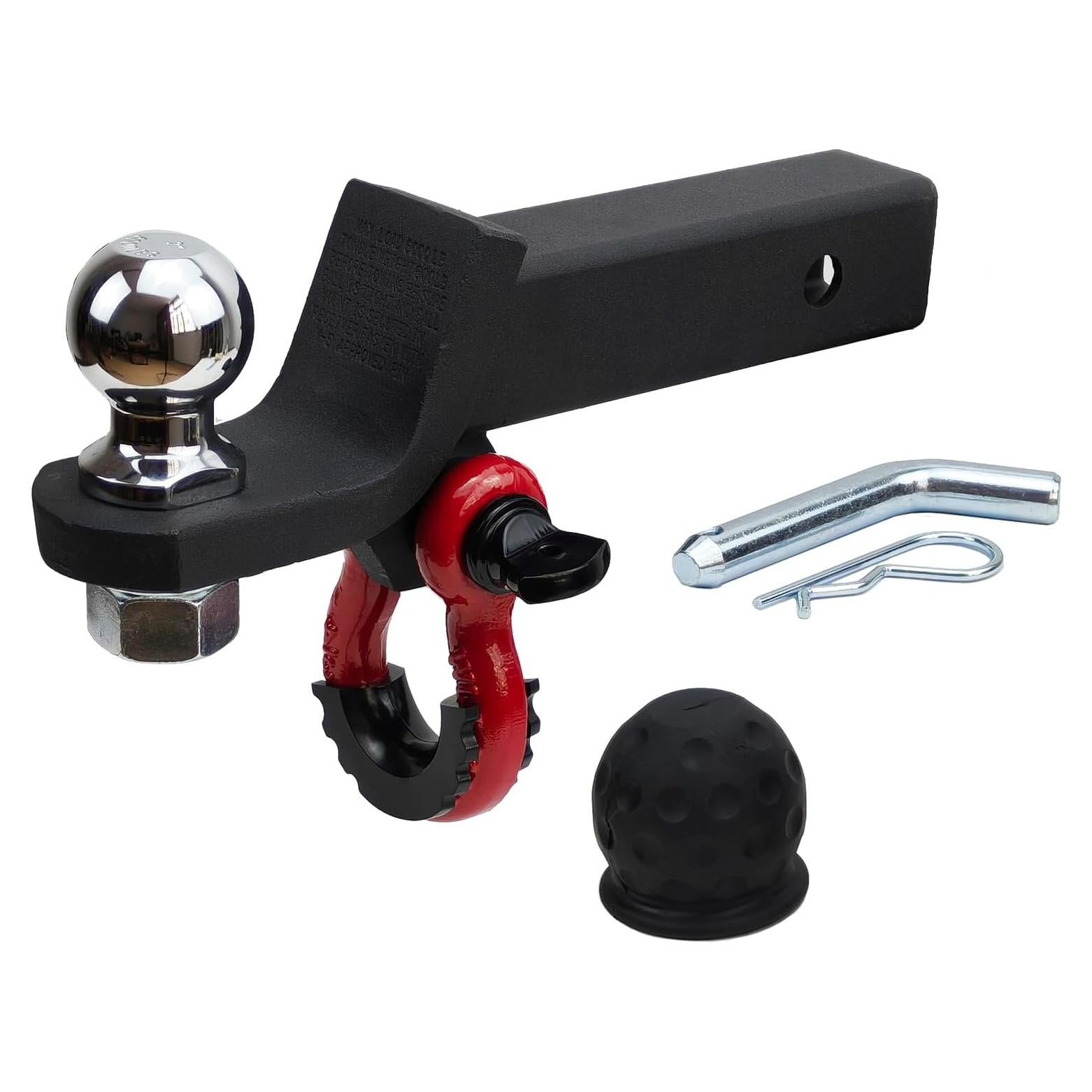 Soporte de bola de enganche de remolque REDTEE 6000 lbs