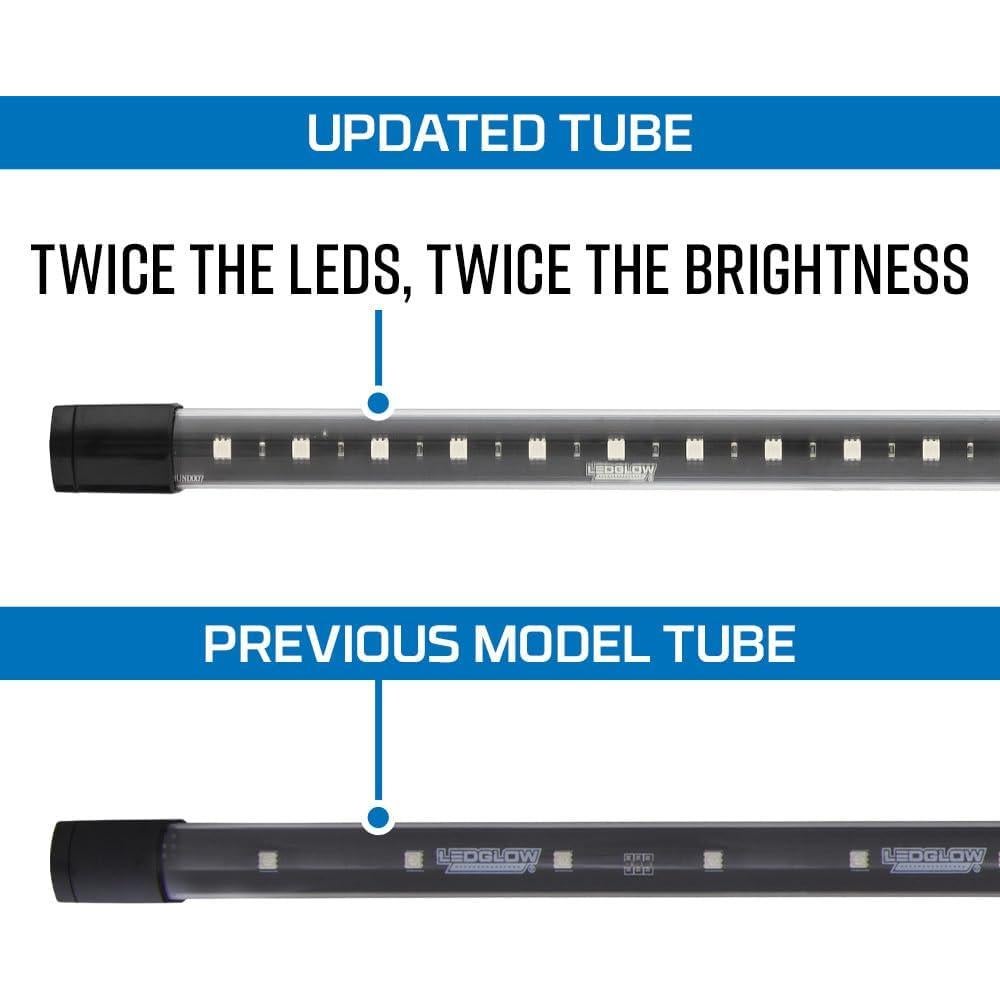 Kit de Iluminación LEDGlow Bajo Carro 4 Piezas Bluetooth Multicolor