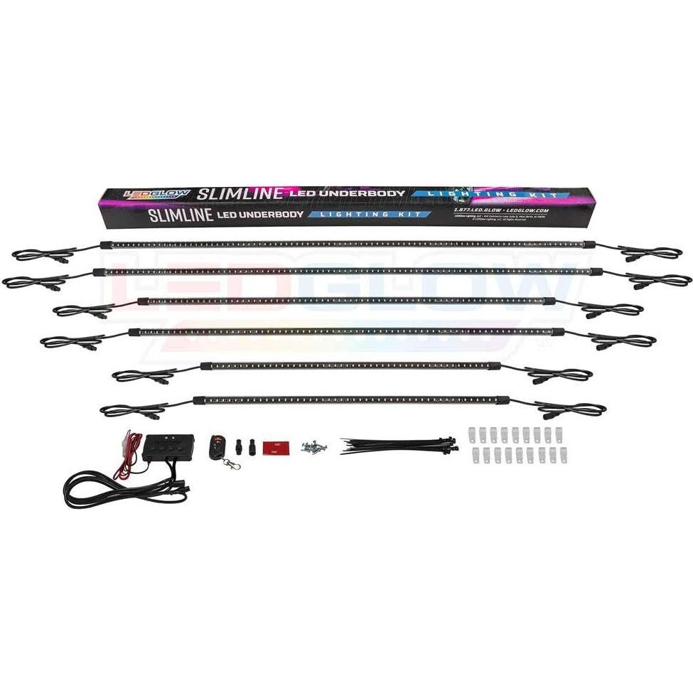 Kit de Iluminación LEDGlow Bajo Carrocería 6 Piezas Multicolor