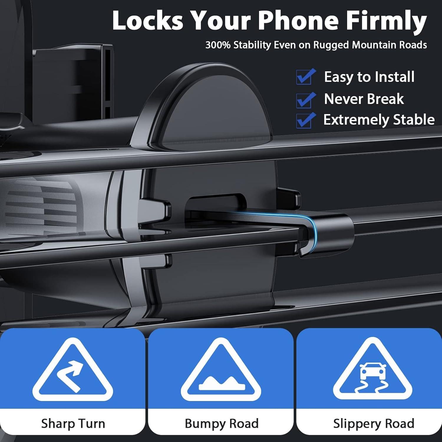 Soporte para Teléfono de Coche ORIbox Negro Universal