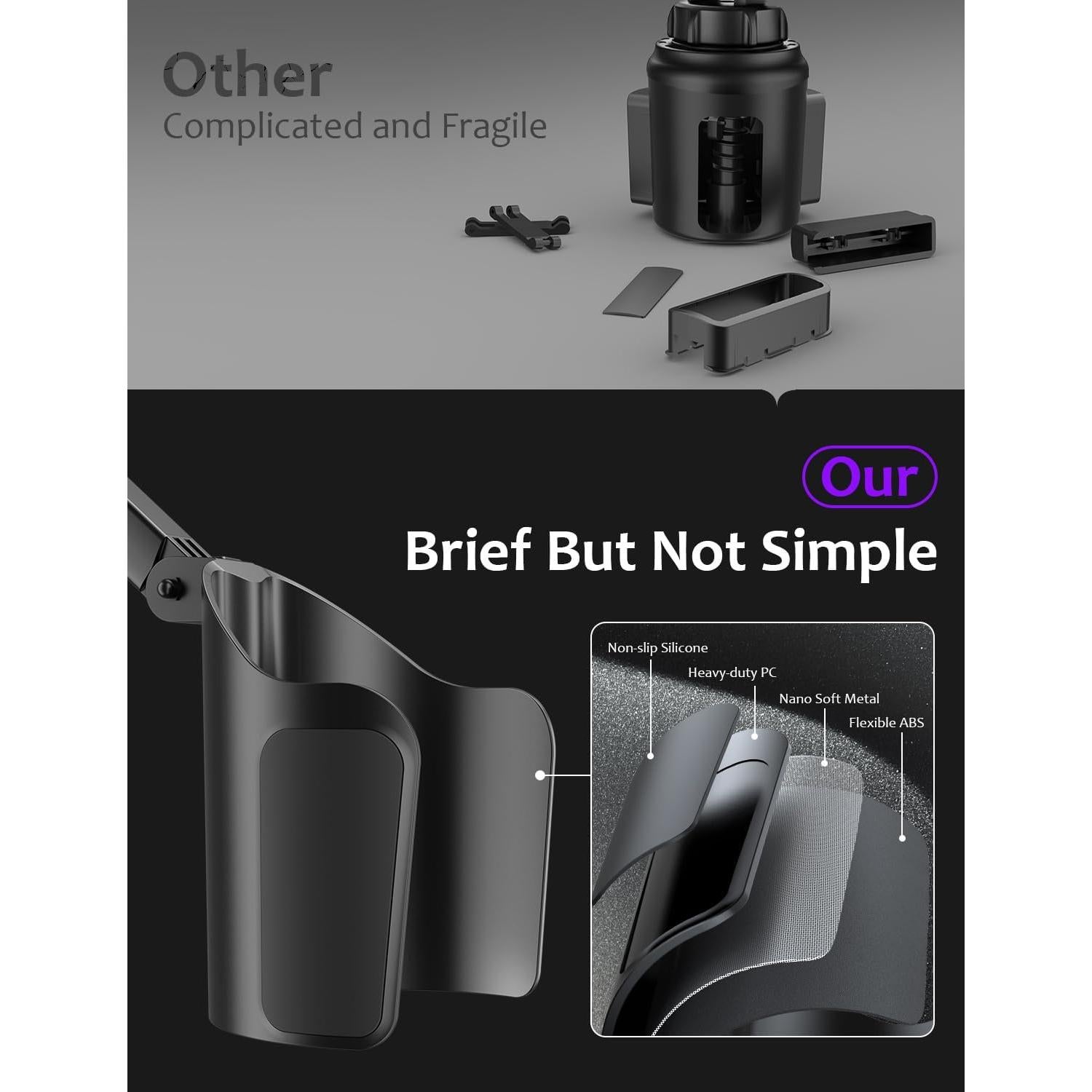 Soporte para Tablet en Portavasos Tryone Ajustable 12.9"