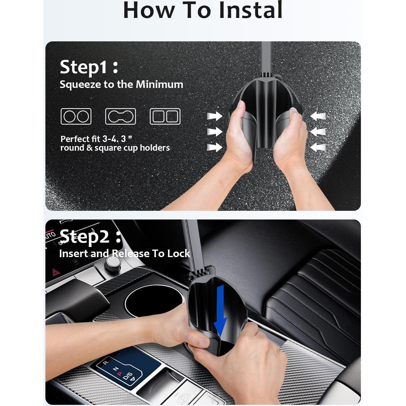 Soporte para Tablet en Portavasos Tryone Ajustable 12.9"