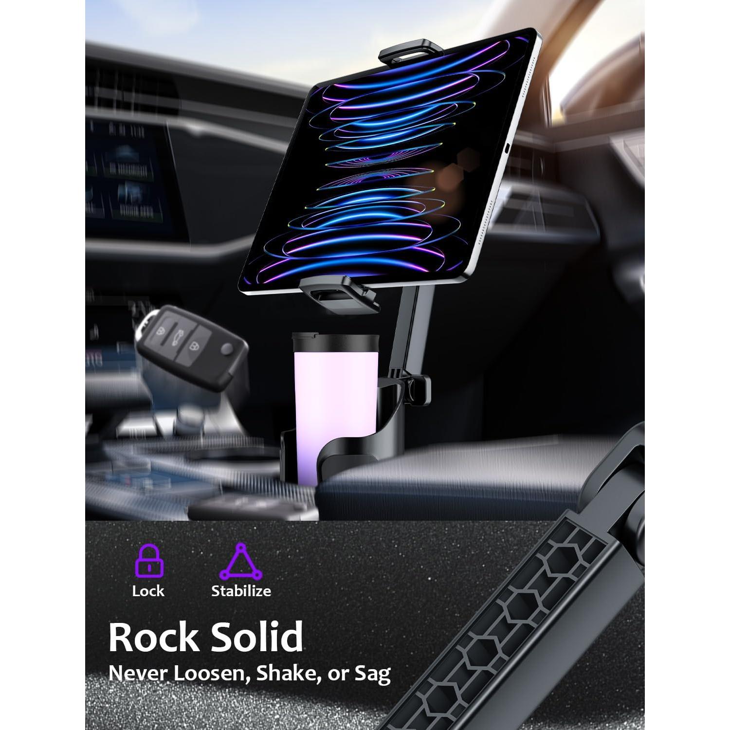 Soporte para Tablet en Portavasos Tryone Ajustable 12.9"