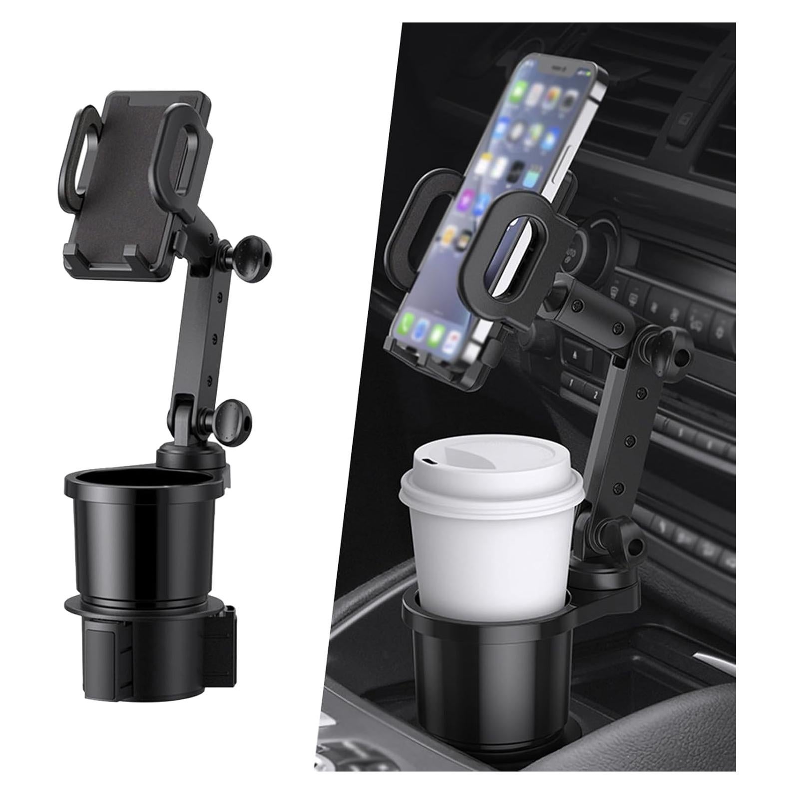 Soporte para Teléfono en Portavasos de Coche Ajxn AJBJ606BL-1PS Ajustable