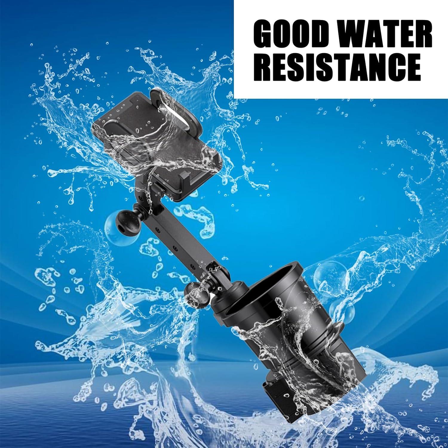 Soporte para Teléfono en Portavasos de Coche Ajxn AJBJ606BL-1PS Ajustable