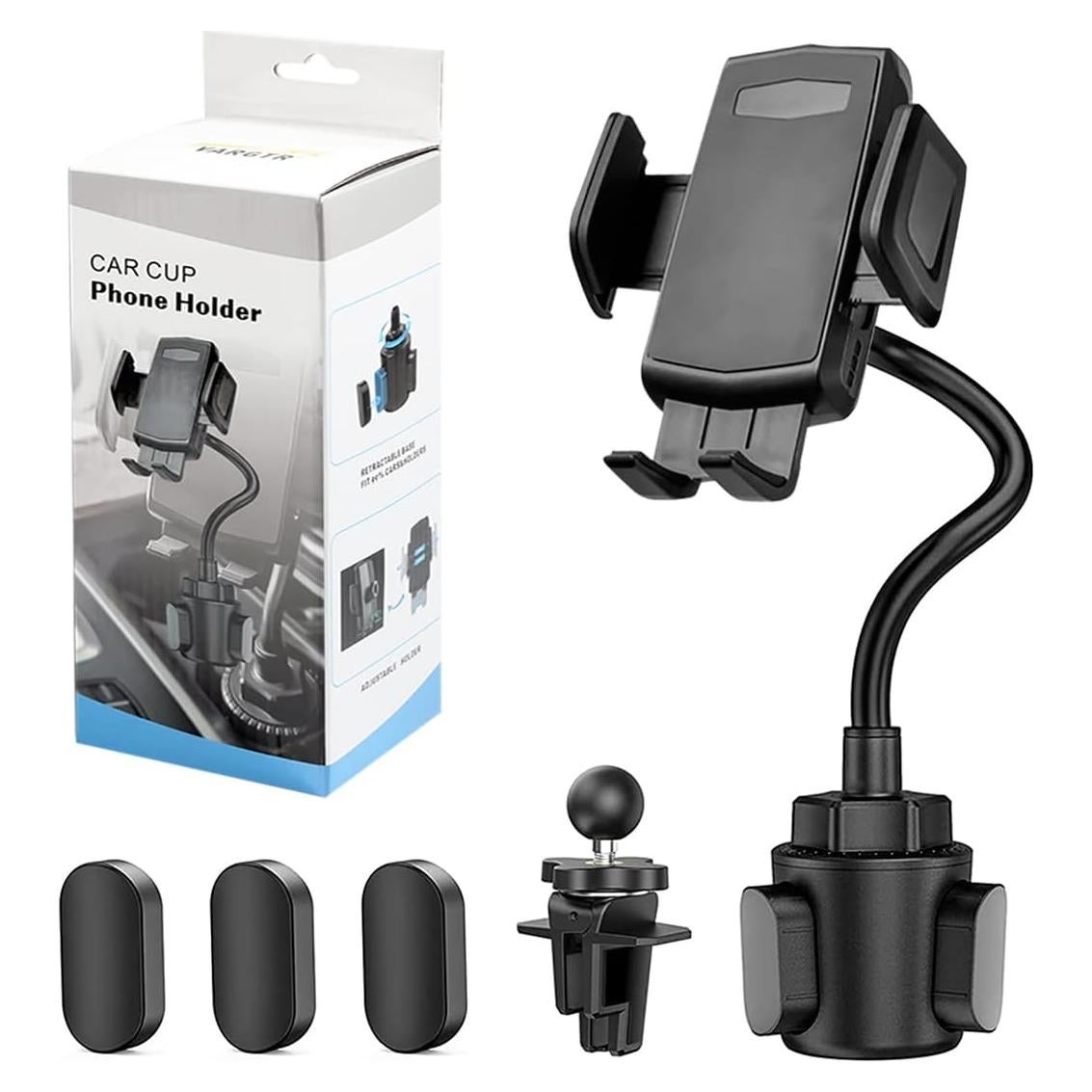 Soporte para teléfono en portavasos VARGTR BJZJ001 ajustable