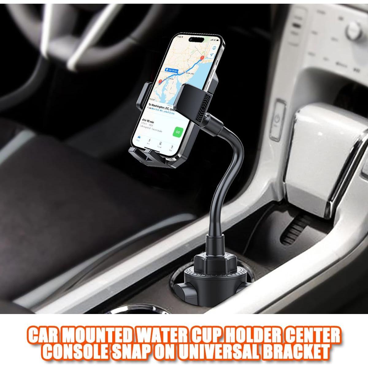 Soporte para Teléfono en Portavasos Osilly Ajustable 360°