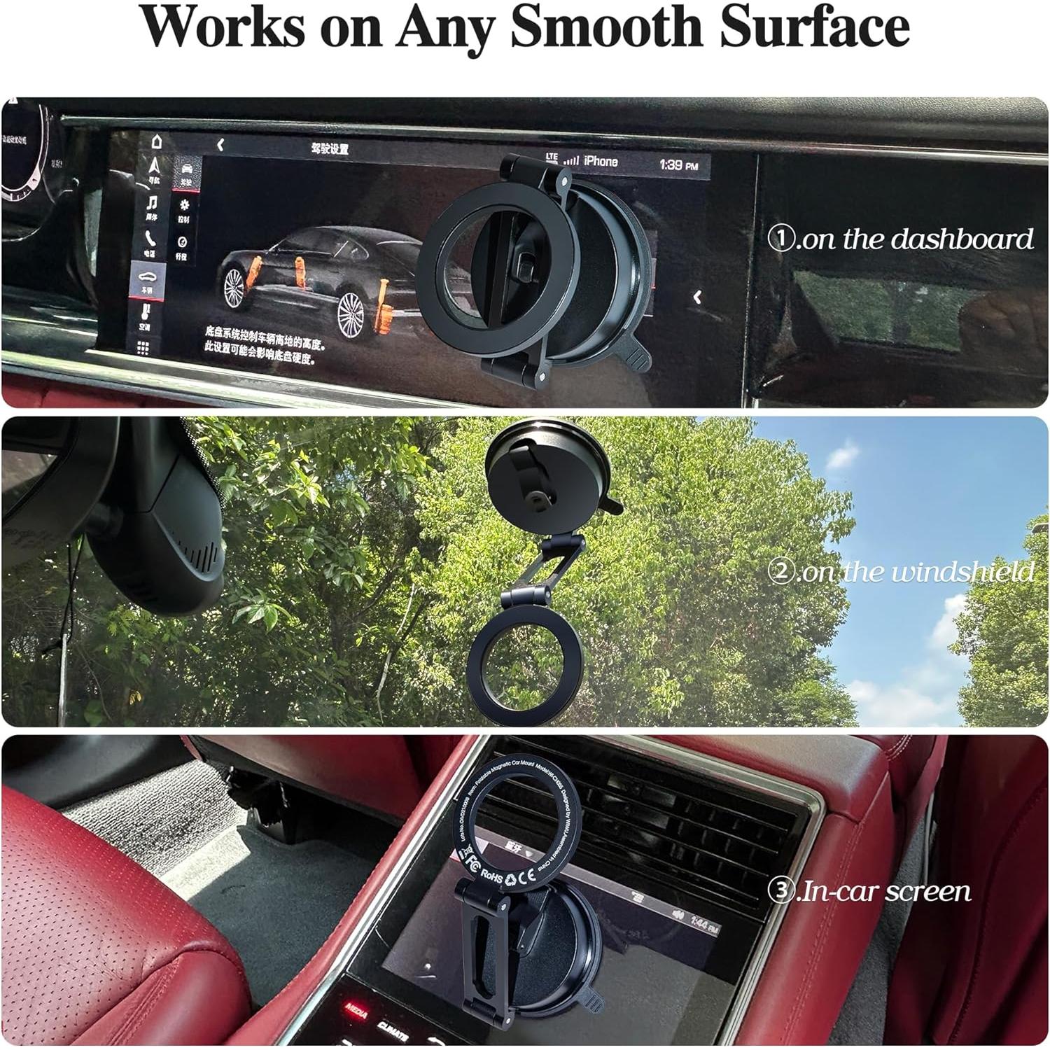 Soporte Magnético para Teléfono de Coche WiWU 360° Ajustable