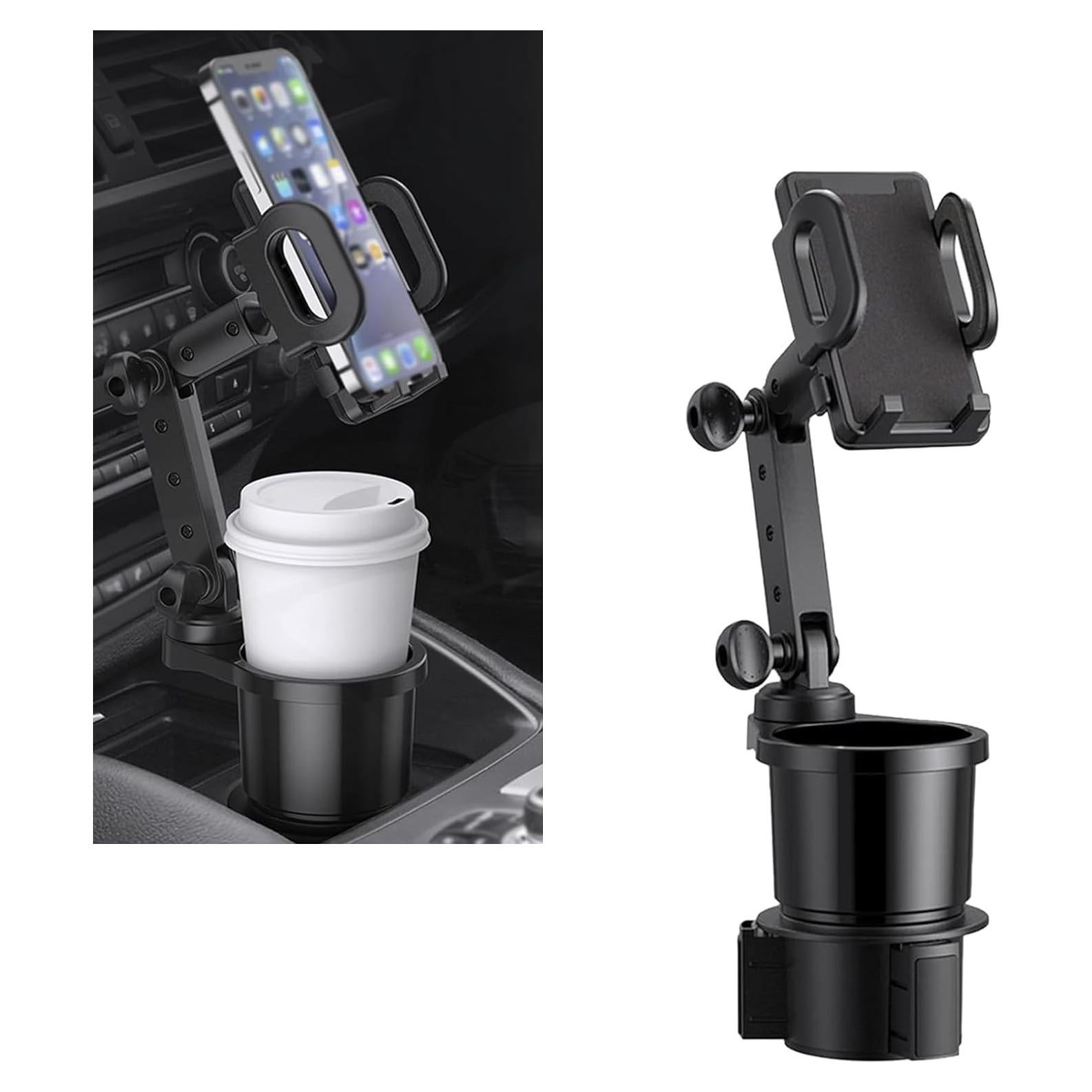 Soporte para Teléfono Móvil en Portavasos Downhill 2 en 1