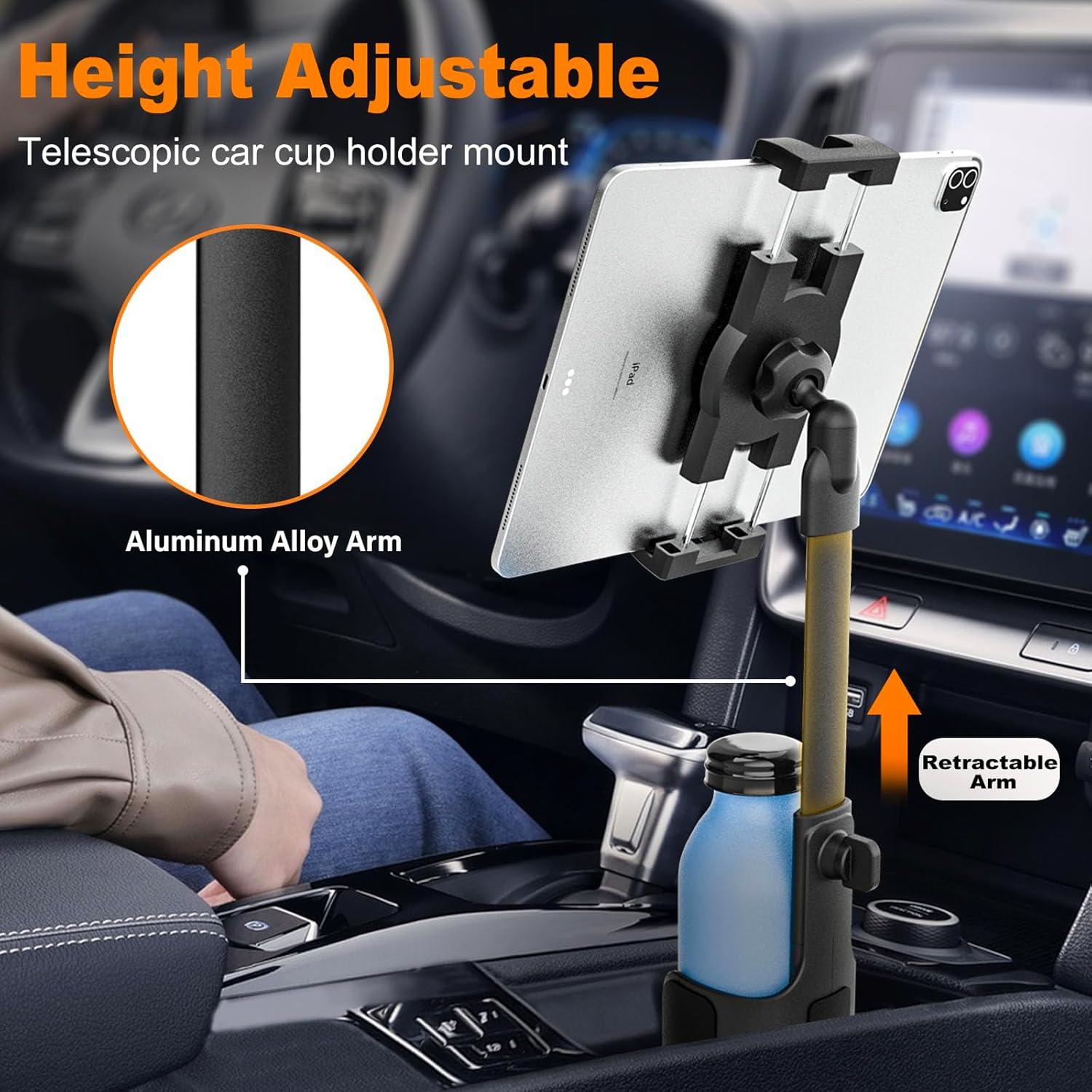 Soporte para Tableta en Portavasos YOOZ Ajustable 4-13"