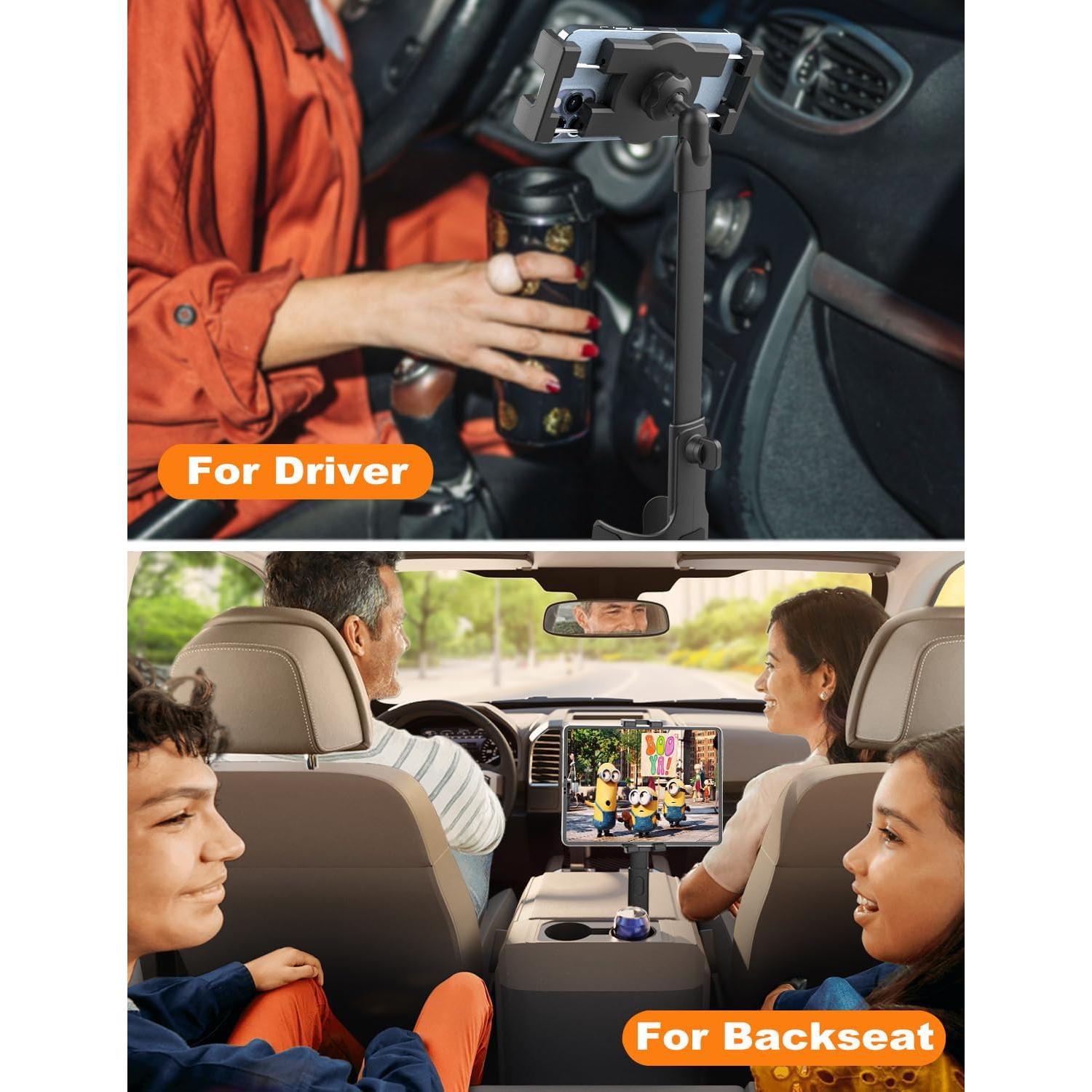 Soporte para Tableta en Portavasos YOOZ Ajustable 4-13"