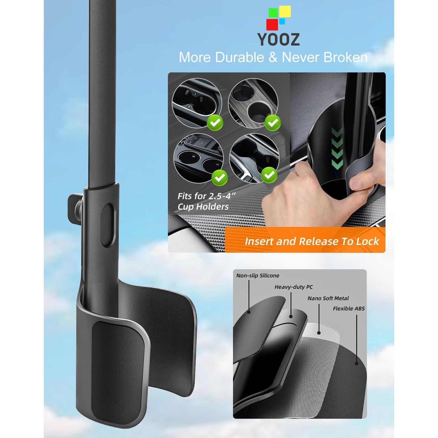 Soporte para Tableta en Portavasos YOOZ Ajustable 4-13"