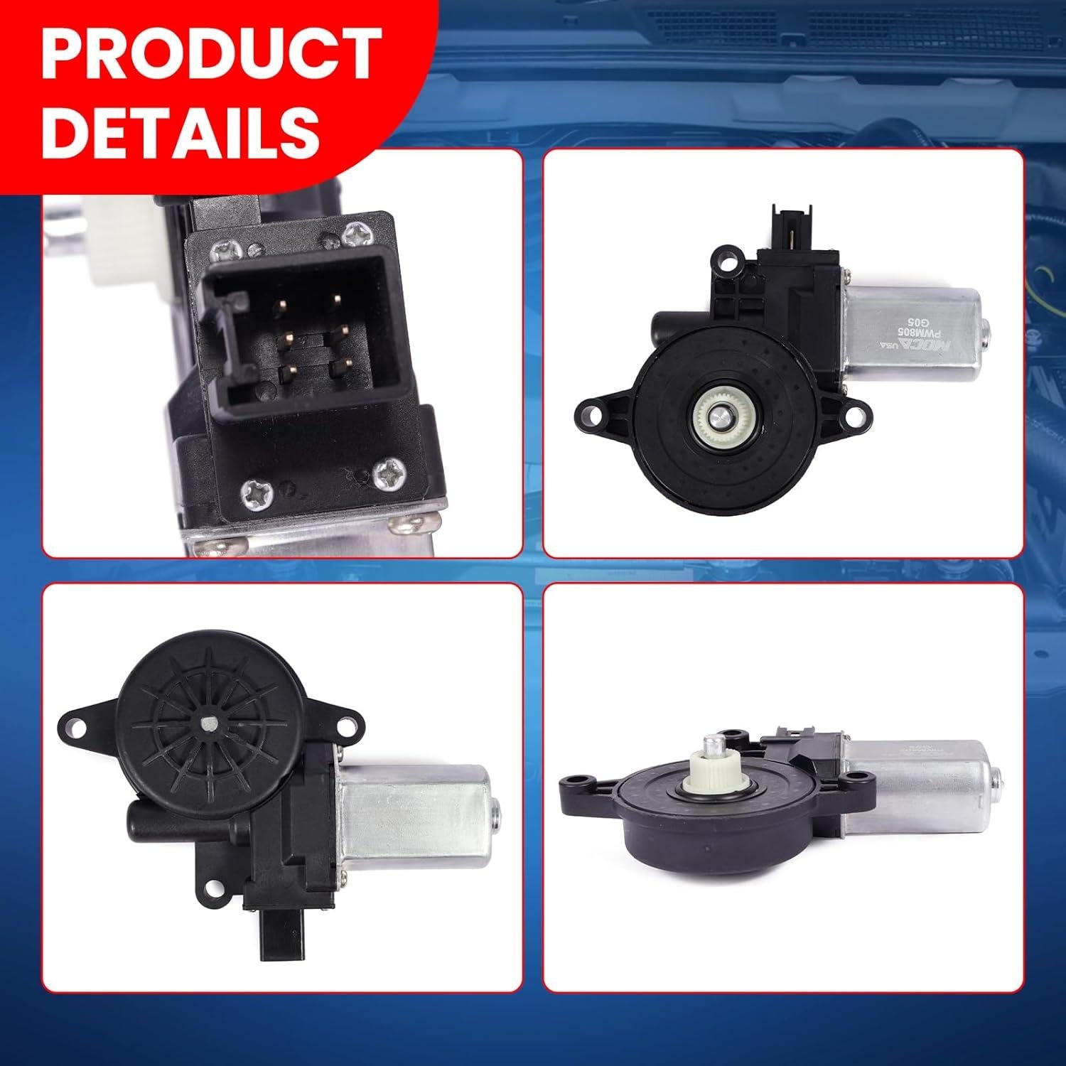 Motor Elevación Ventana Eléctrica MOCA para Mazda 3/6/CX-5