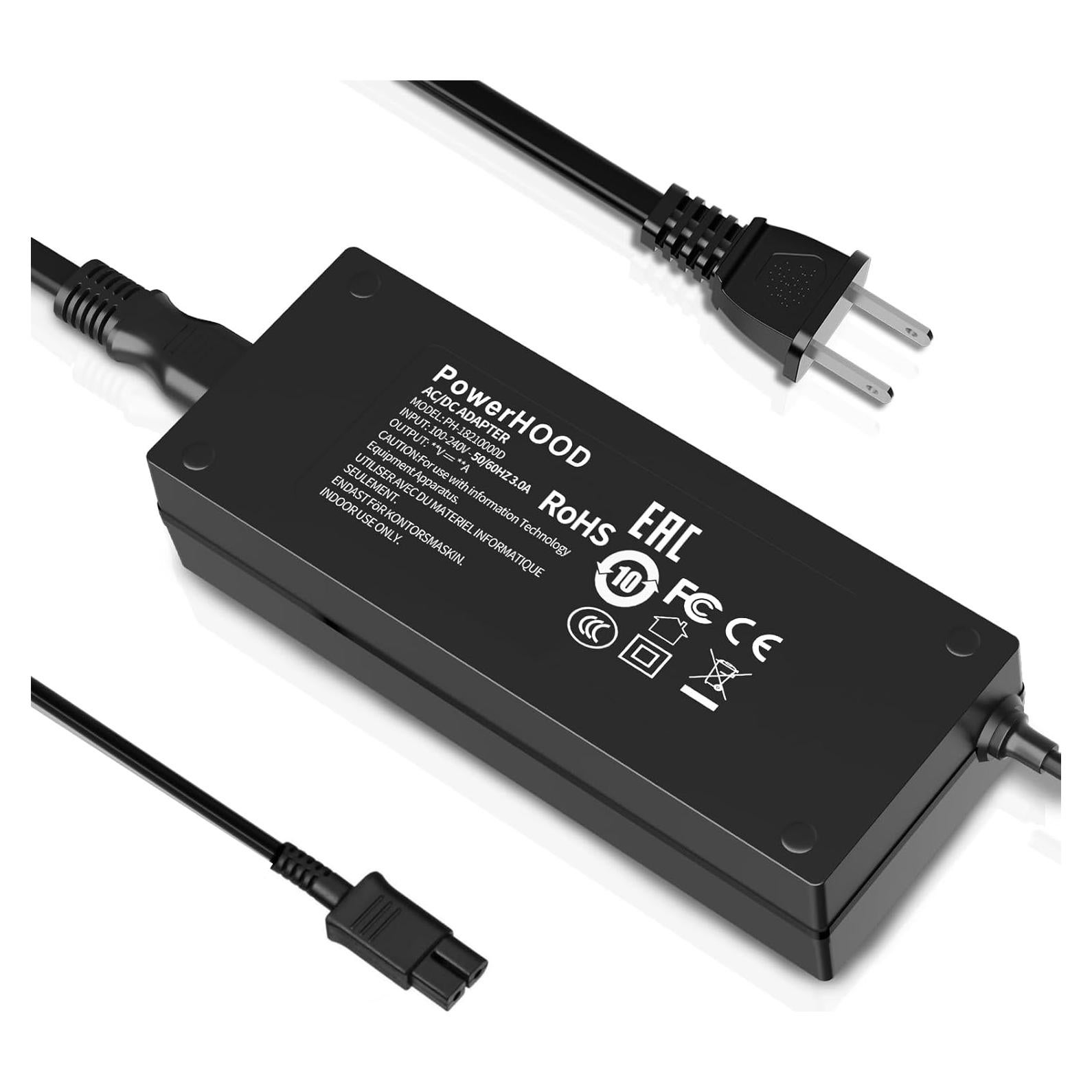 Adaptador AC/DC PowerHOOD 29.4V 3A para Aiper Scuba X1 Pro Max