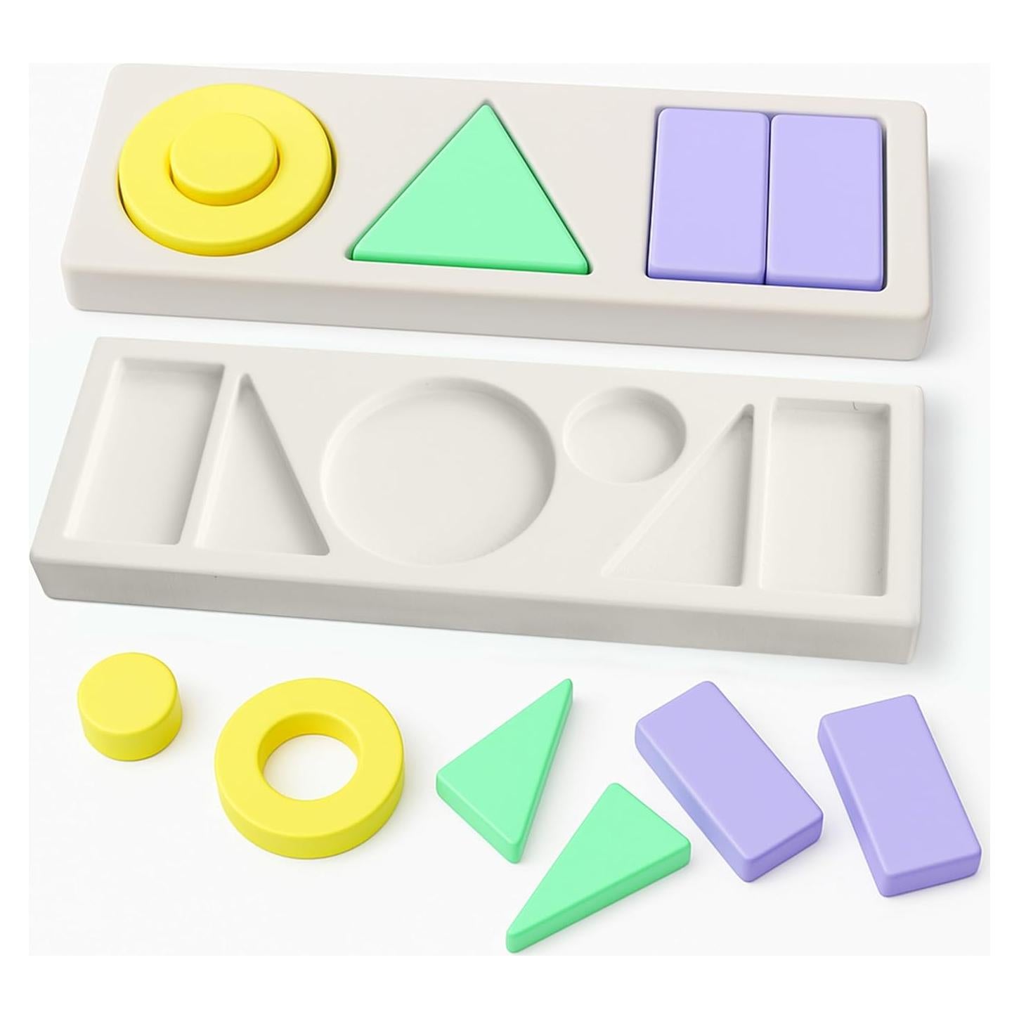 Clasificador de Formas de Madera CeCe LaRue 29.85x10.16 cm