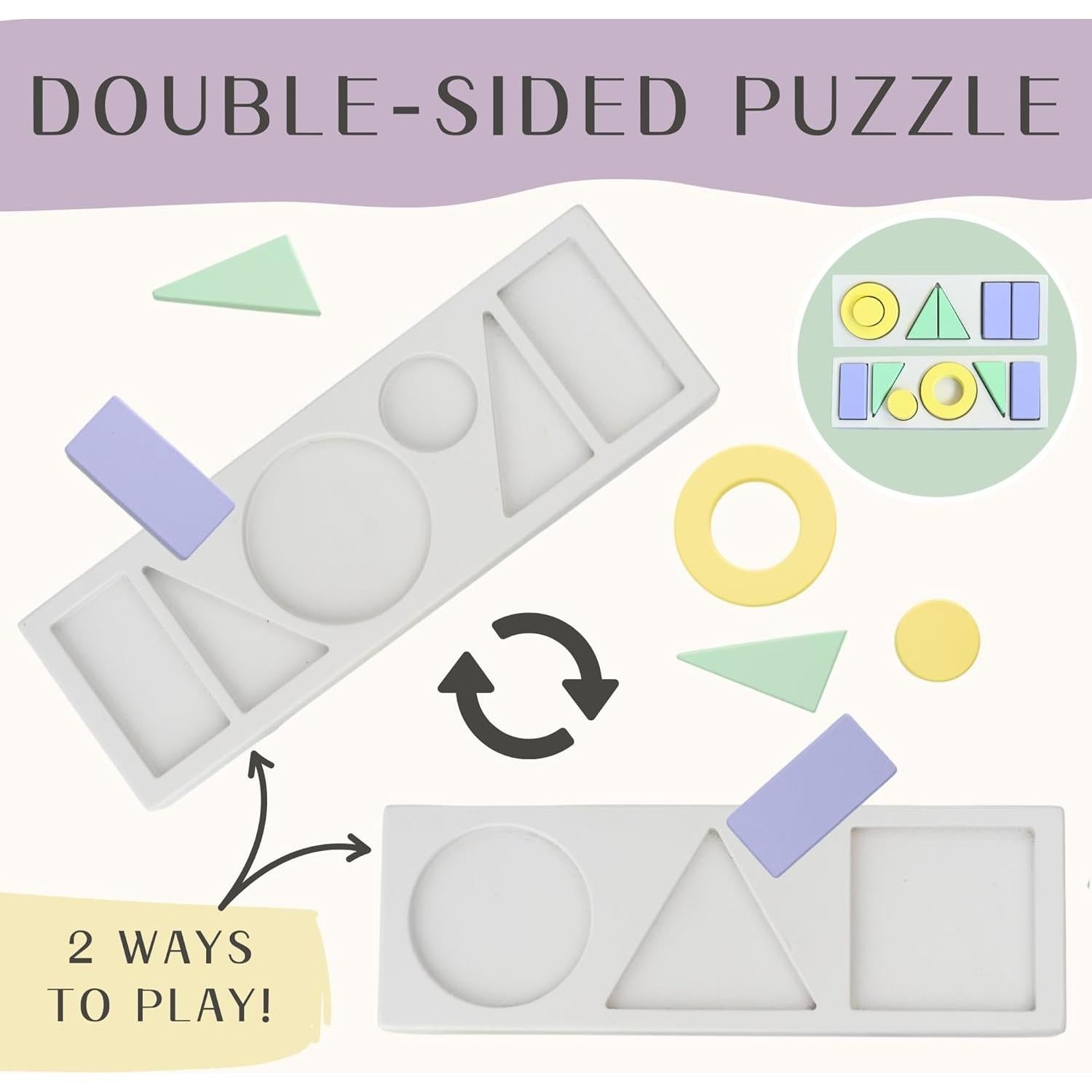 Clasificador de Formas de Madera CeCe LaRue 29.85x10.16 cm