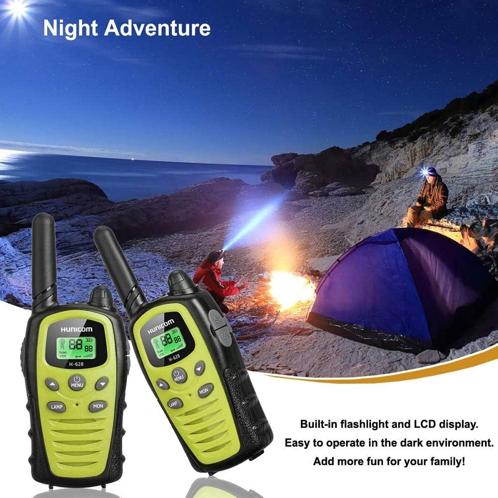 Walkie Talkies HUNICOM Radio Bidireccional 8.05 km Sonido Claro