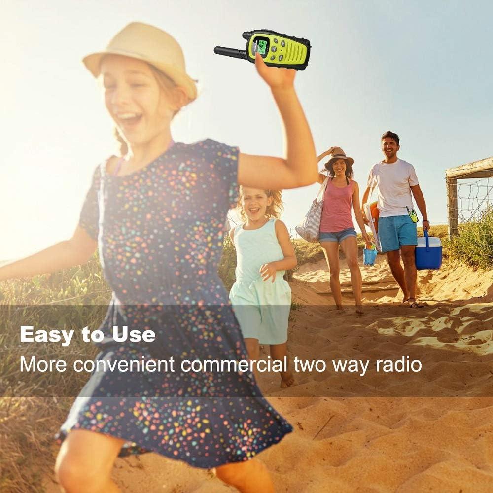 Walkie Talkies HUNICOM Radio Bidireccional 8.05 km Sonido Claro