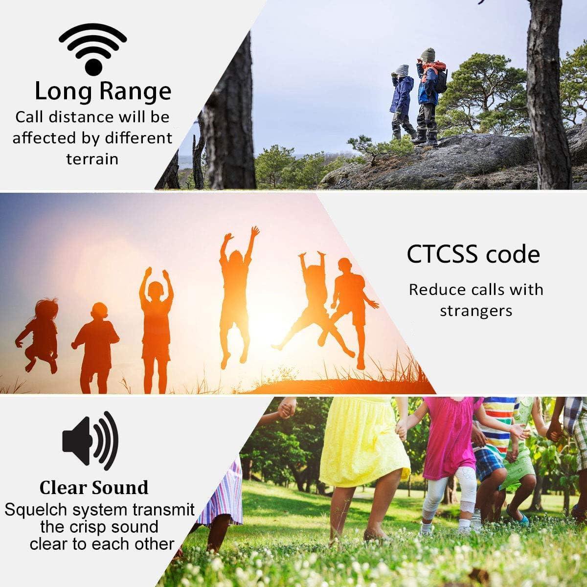 Walkie Talkies Retevis RT33 para Niños 2 Vías 22 Canales