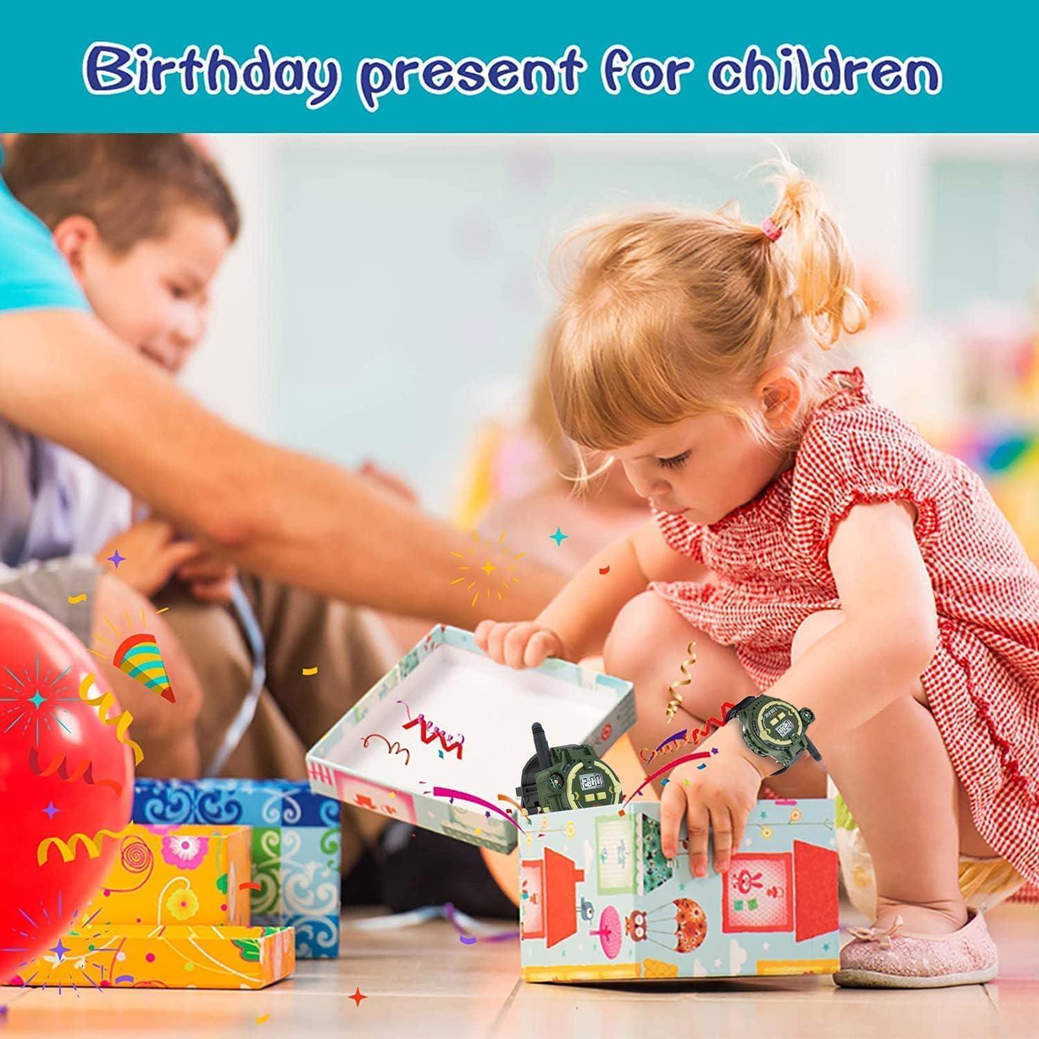 Walkie Talkie Recargable Gantan para Niños con Linterna