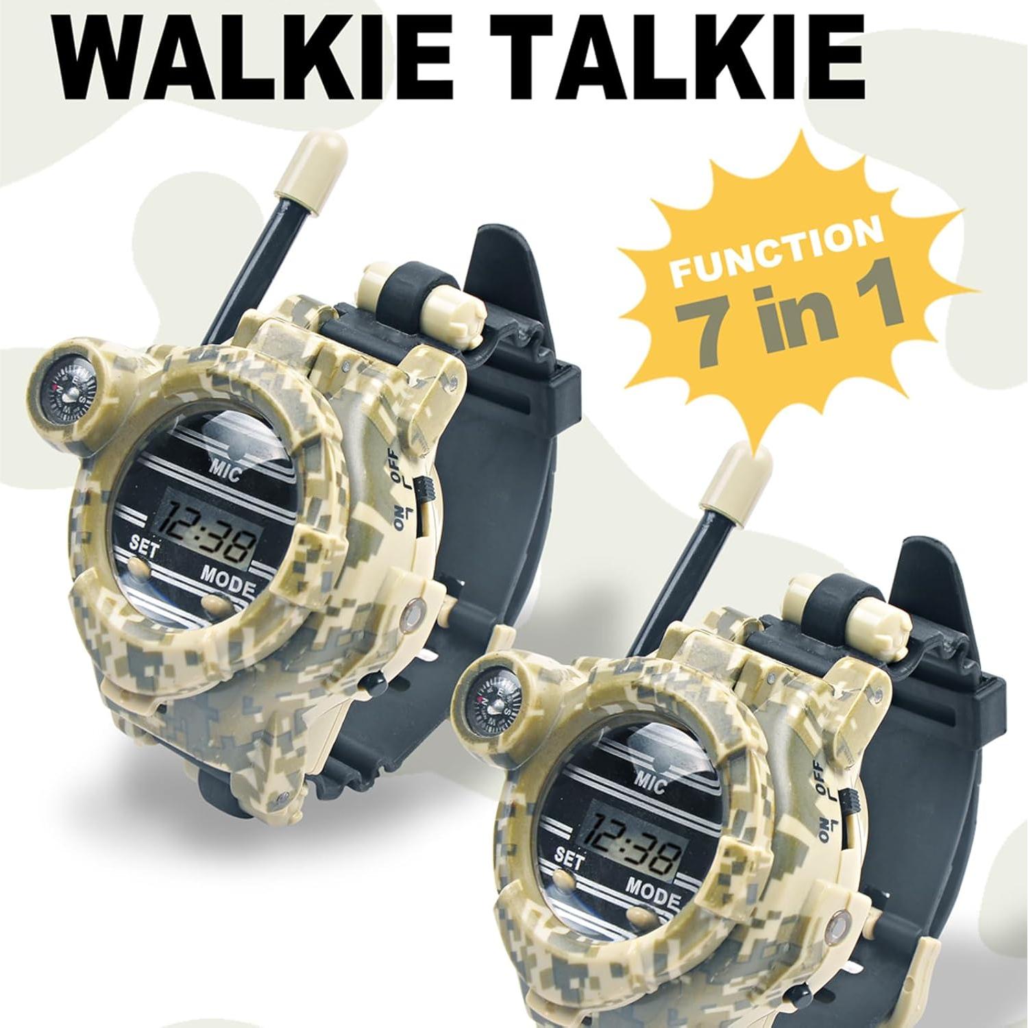 Walkie Talkies Recargables ZOMFOM para Niños 150m Alcance