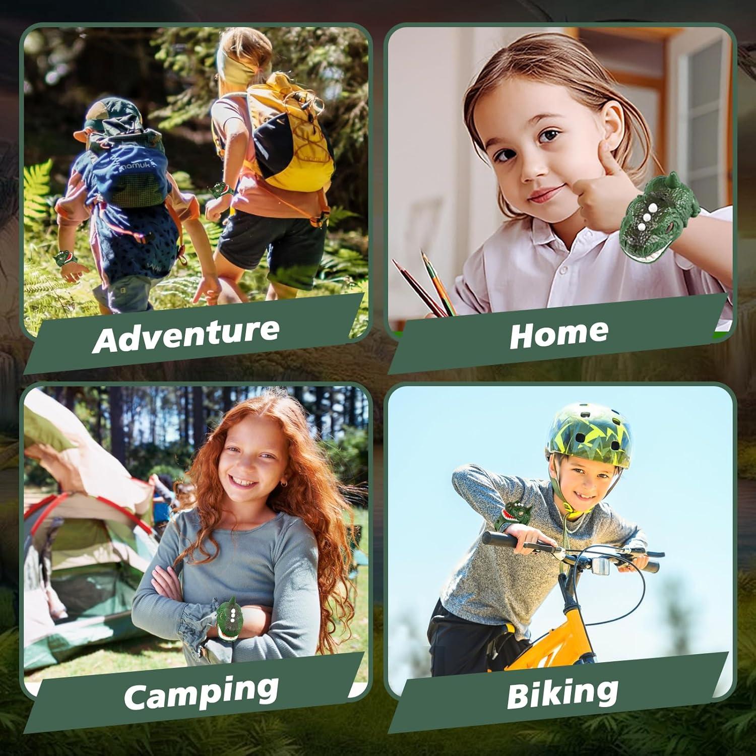 Walkie Talkies Dinosaurio Recargables UPSIME 300m para Niños