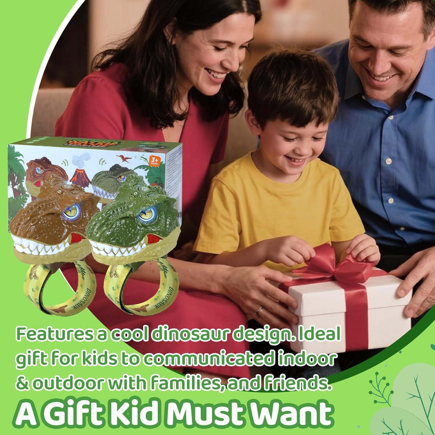 Walkie Talkies de Dinosaurio Vvinca para Niños 3-12 Años