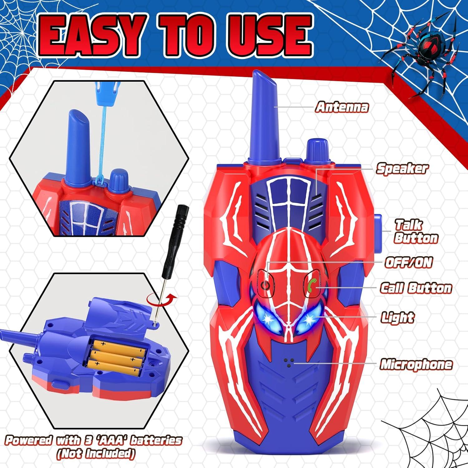 Walkie Talkies para Niños Shantoushi WT-001 2 Paquete