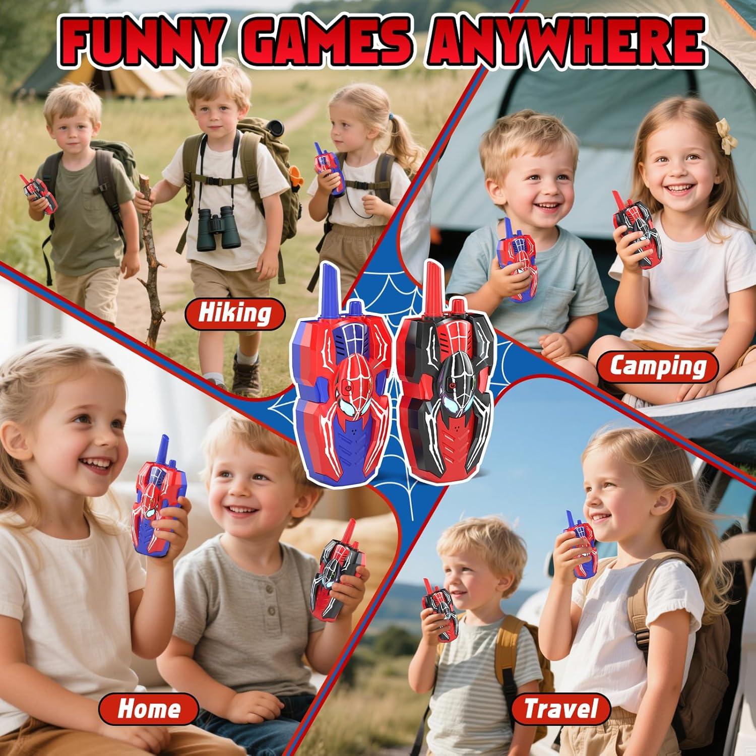 Walkie Talkies para Niños Shantoushi WT-001 2 Paquete