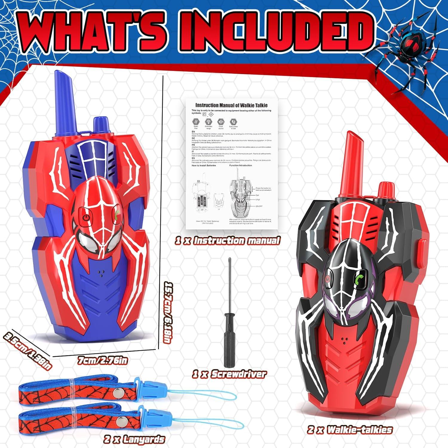 Walkie Talkies para Niños Shantoushi WT-001 2 Paquete