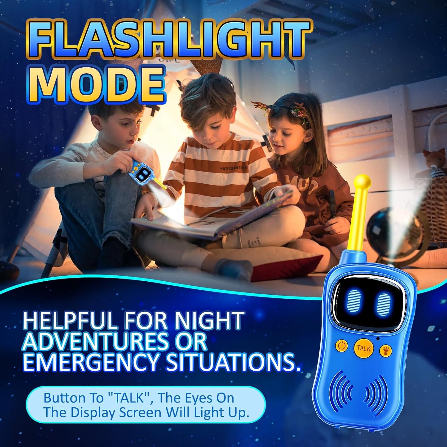 Walkie Talkies Robot Astronauta 2Pack - Rango 914m - Juguetes