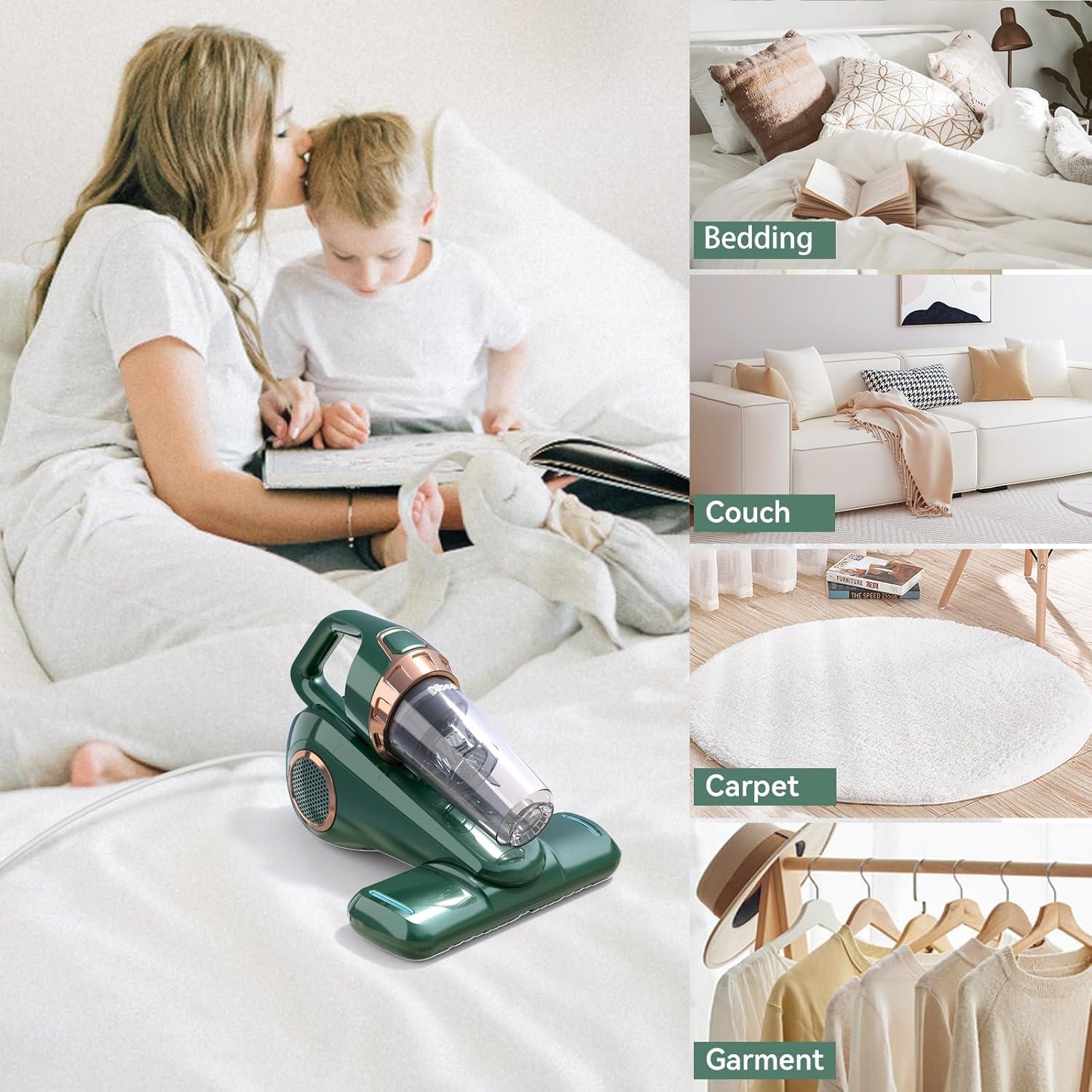 Aspiradora de Mano Dibea UV-10 con Luz UV y Filtro HEPA