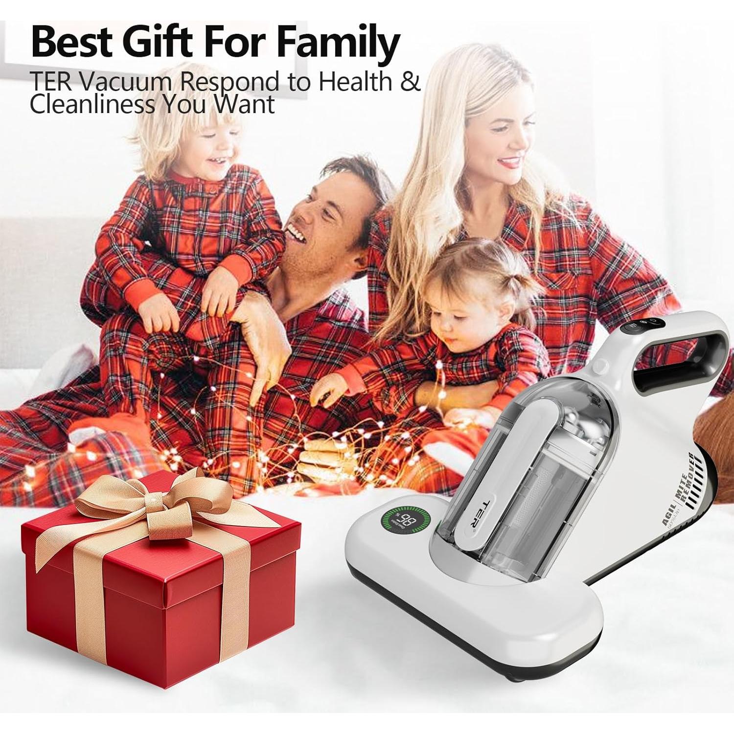 Limpiador de colchones TER MC-10, 450W, 16Kpa, HEPA, UV-C