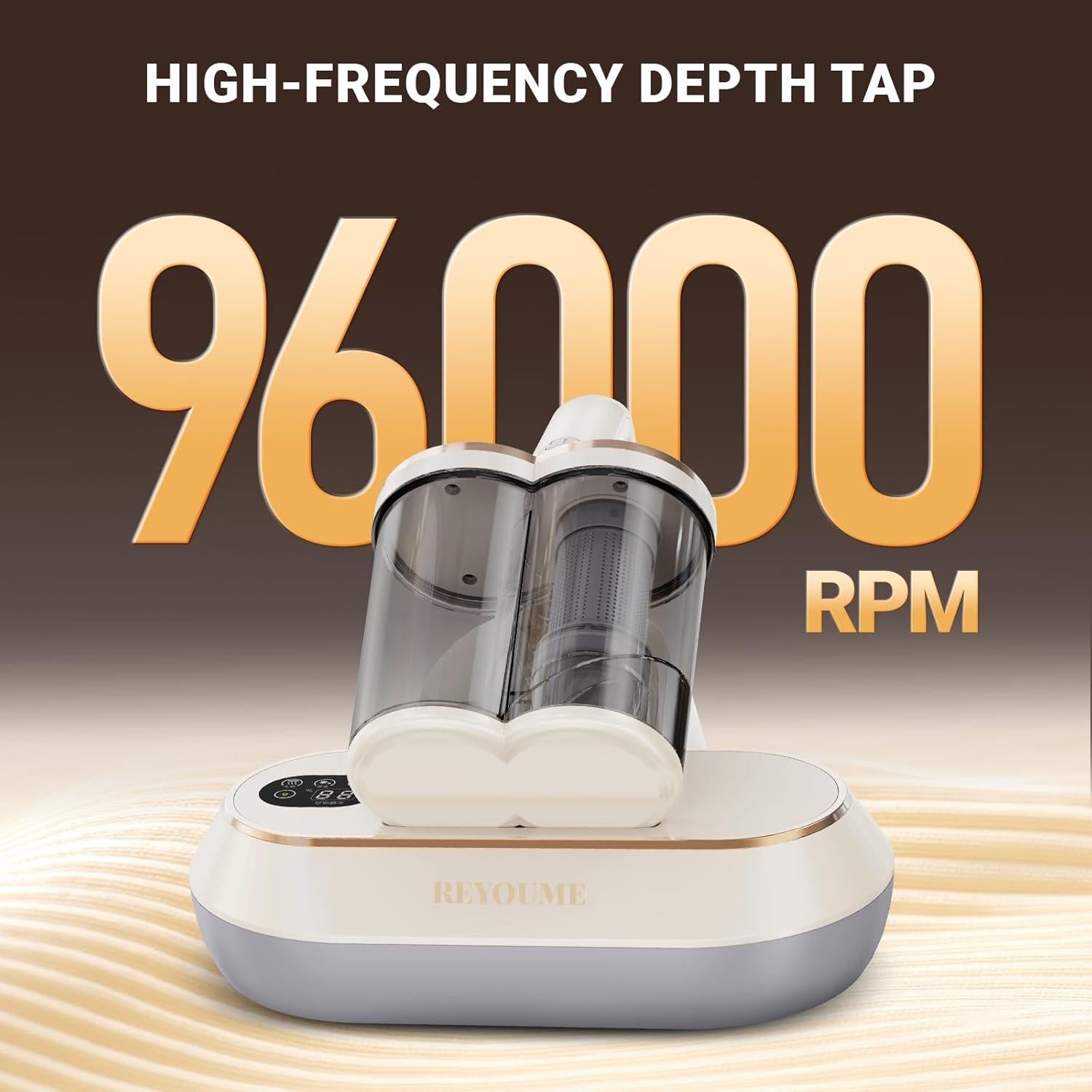 Limpiador de Colchones ReYoume GR-MVC-ZKC 300W HEPA Blanco