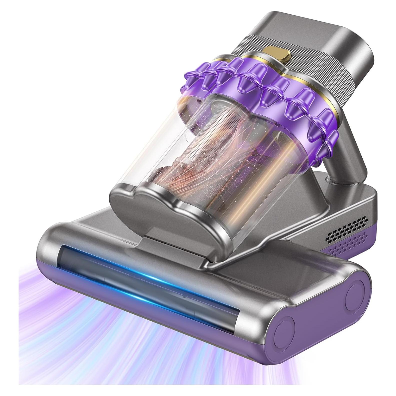 Aspiradora de Colchones AUXCO JQ308 con Luz UV-C y Filtro HEPA