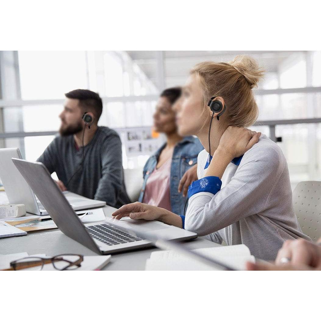Auricular con gancho EXMAX 3.5mm para deportes y estudio